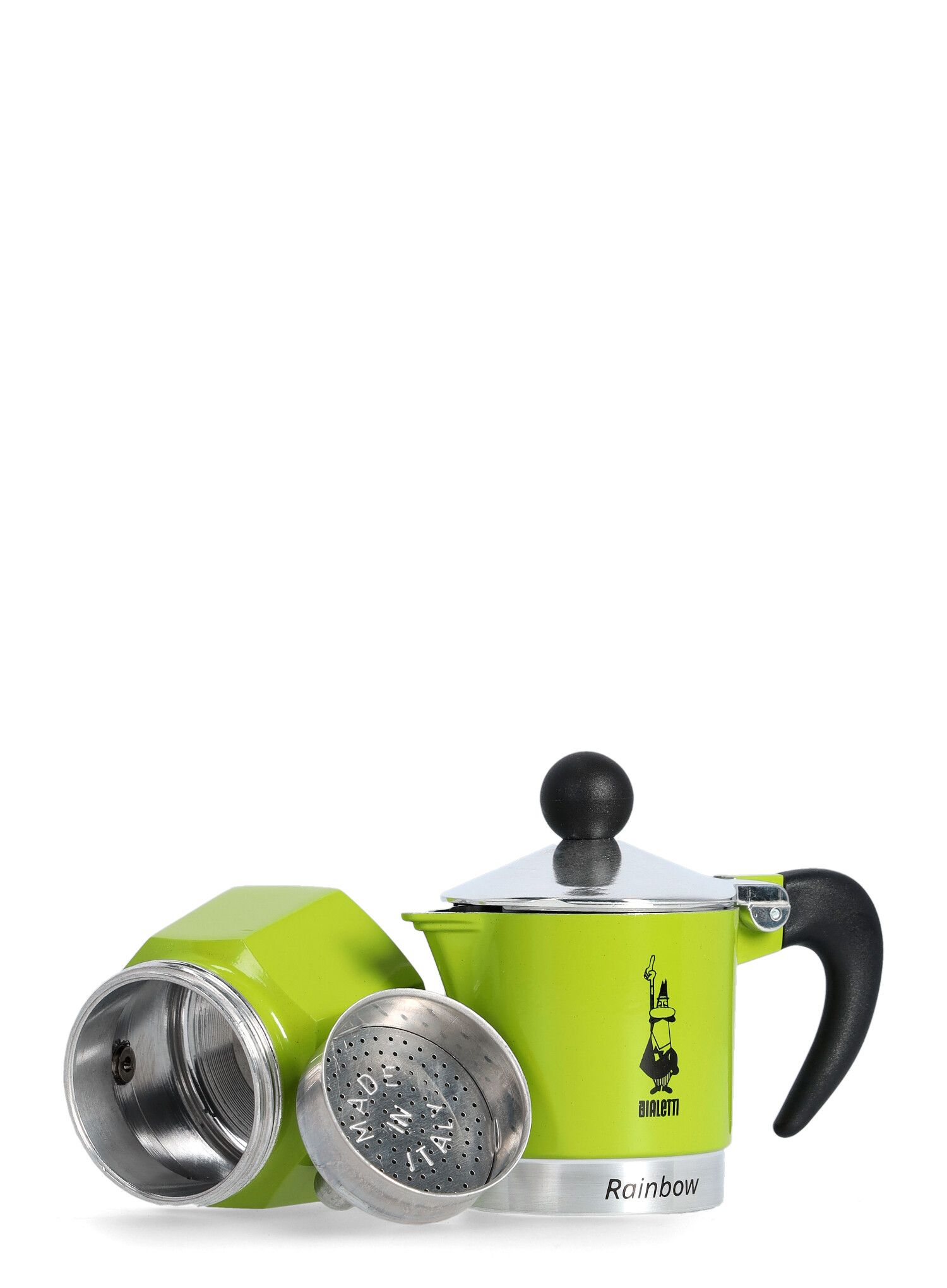 Кавоварка туристична Bialetti Rainbow 1TZ - green