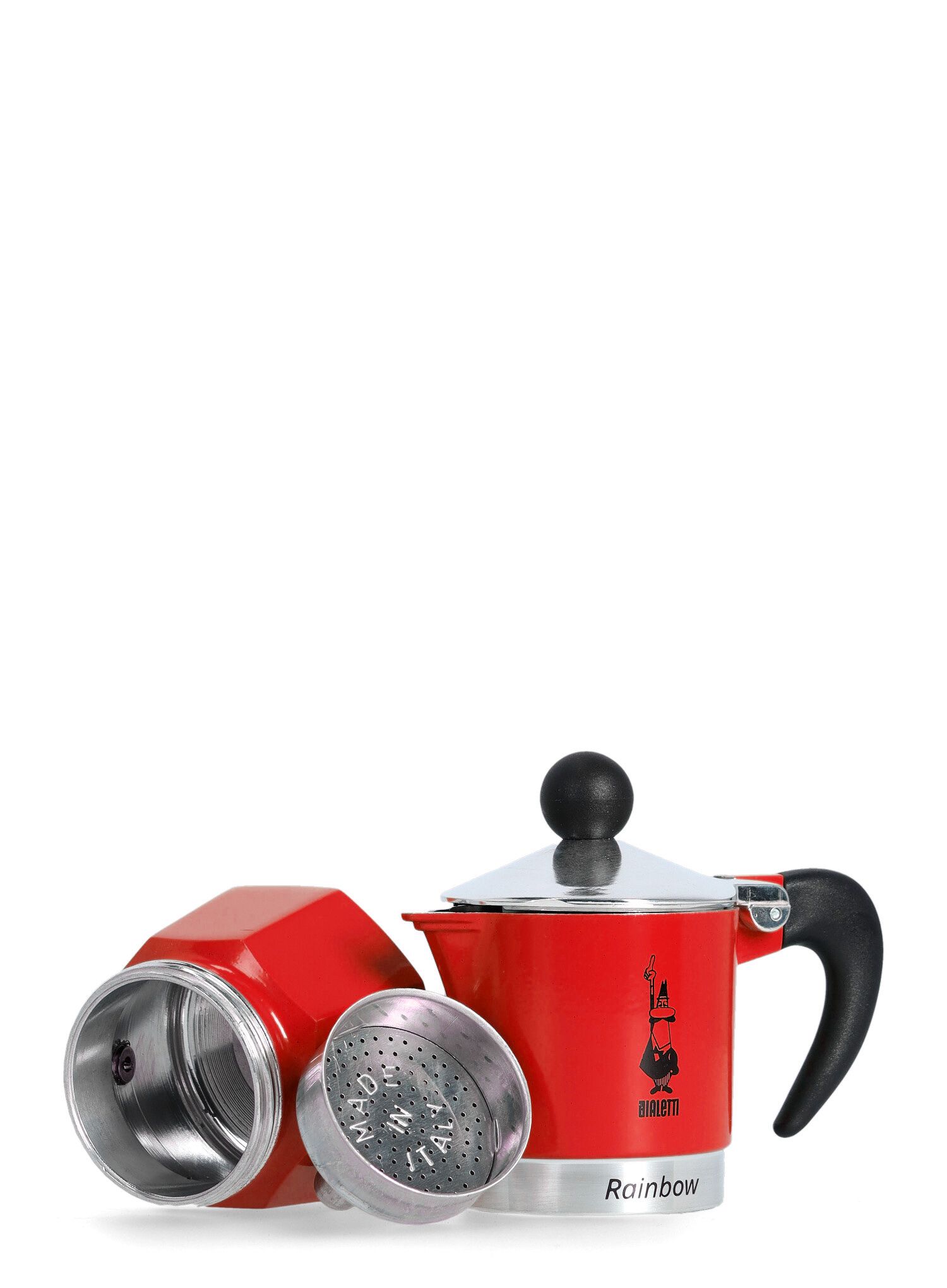 Кавоварка туристична Bialetti Rainbow 1TZ - red