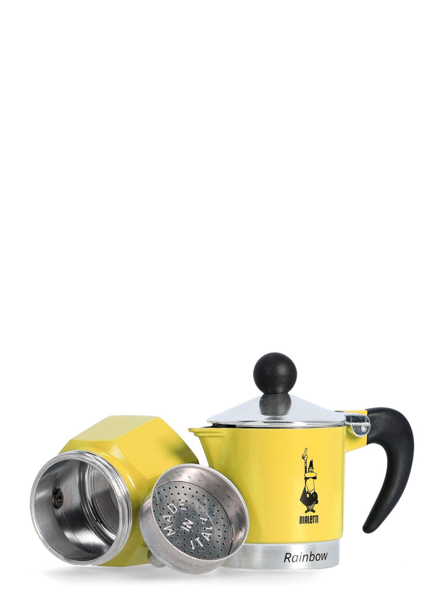 Кавоварка туристична Bialetti Rainbow 1TZ - yellow