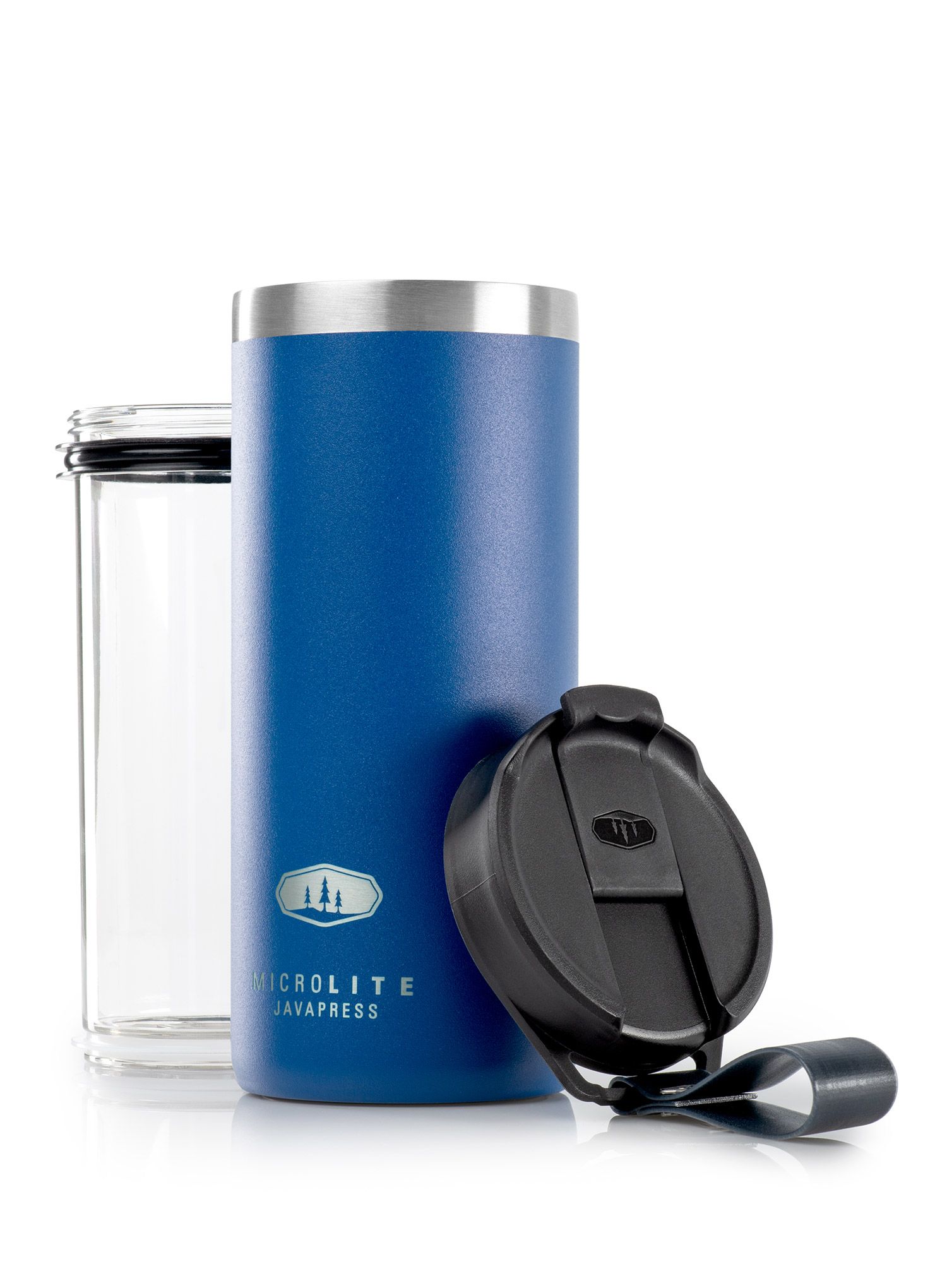 Кавоварка туристична GSI Outdoors Microlite Java Press - blue