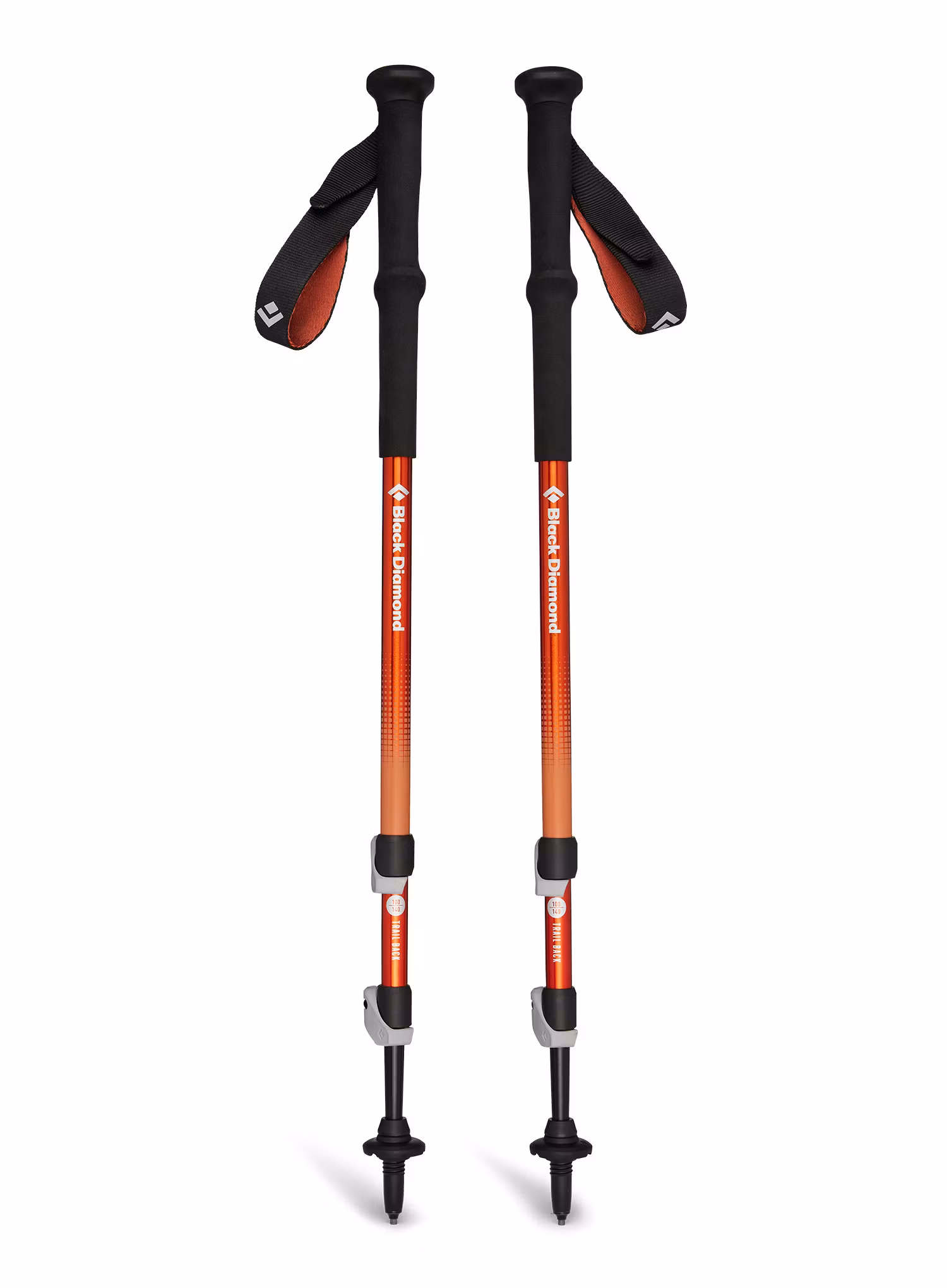 Палиці алюмінієві Black Diamond Trail Back Trekking Poles - burnt sienna