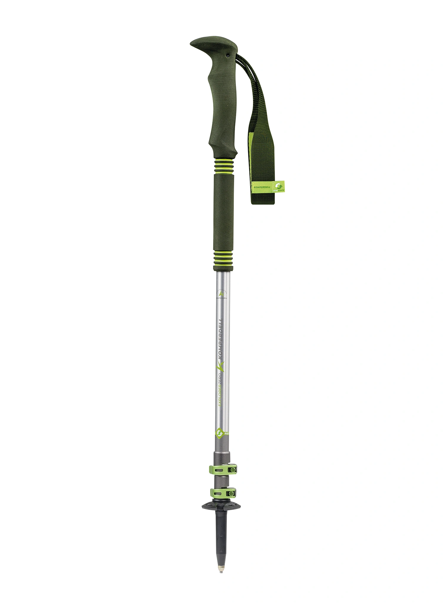 Палиці алюмінієві Komperdell Explorer Zero - green