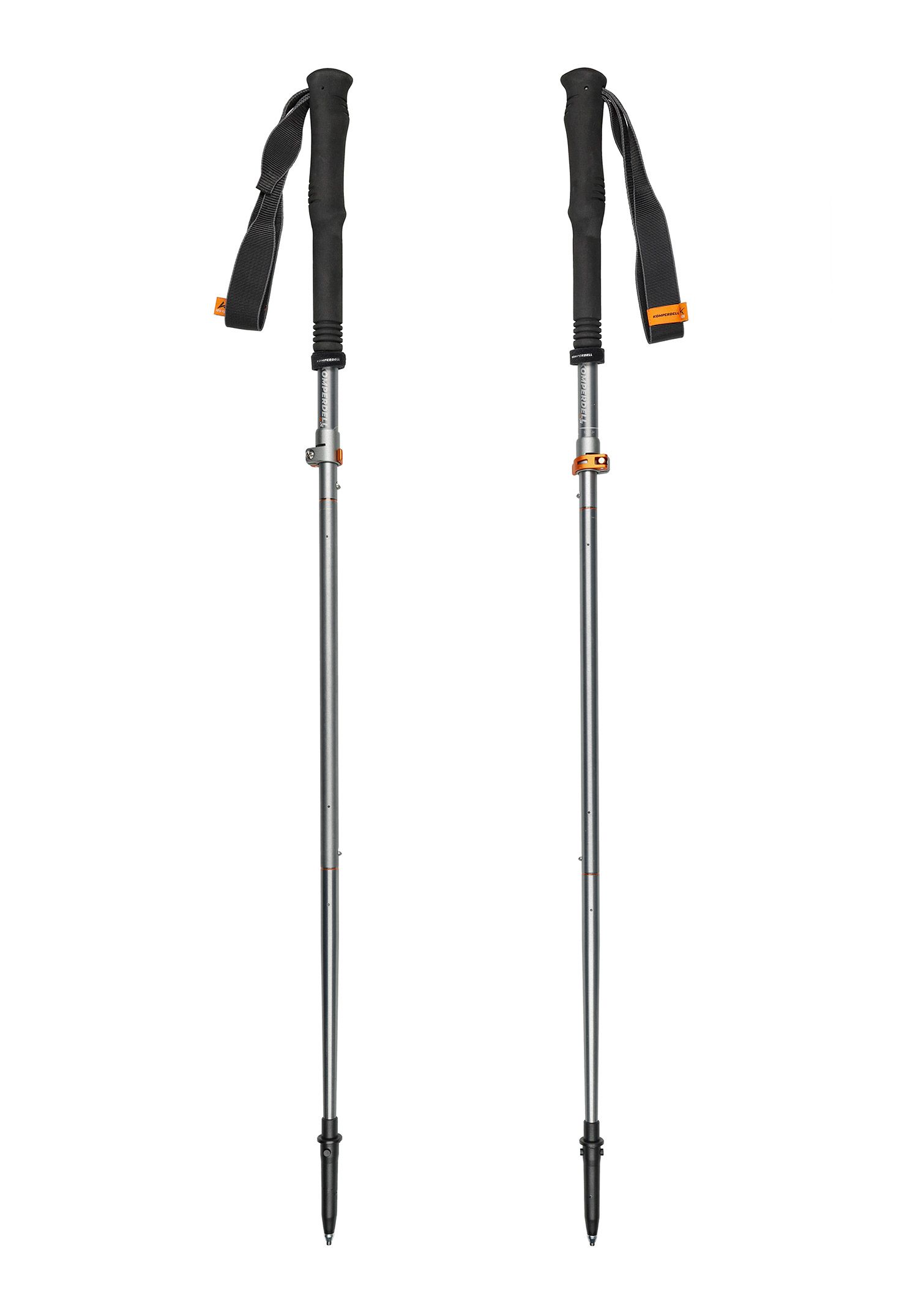 Палиці для бігу Komperdell FX Lite TI Vario Compact - silver/orange