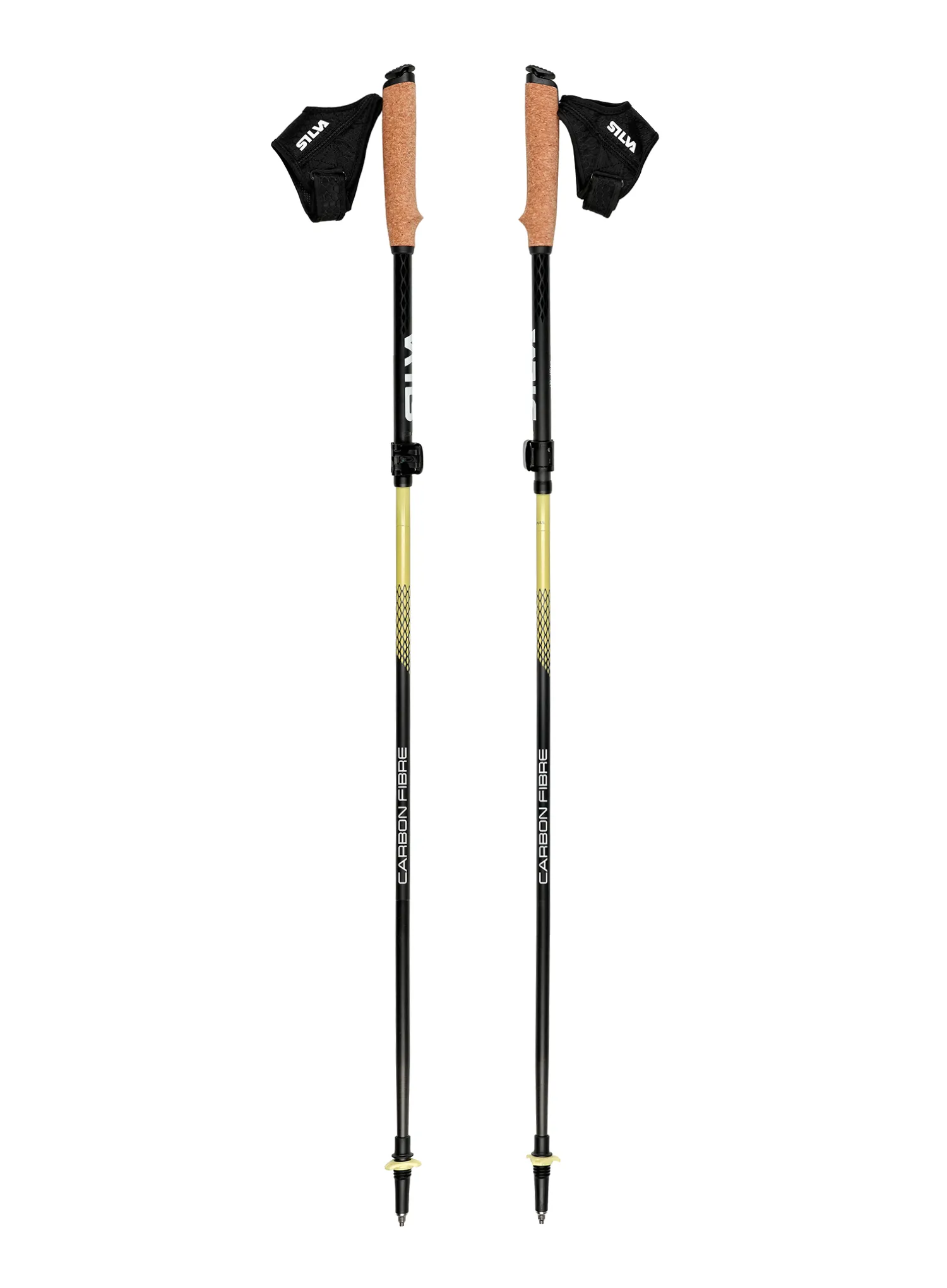 Палиці для бігу Silva Running Poles Carbon Z Adjustable