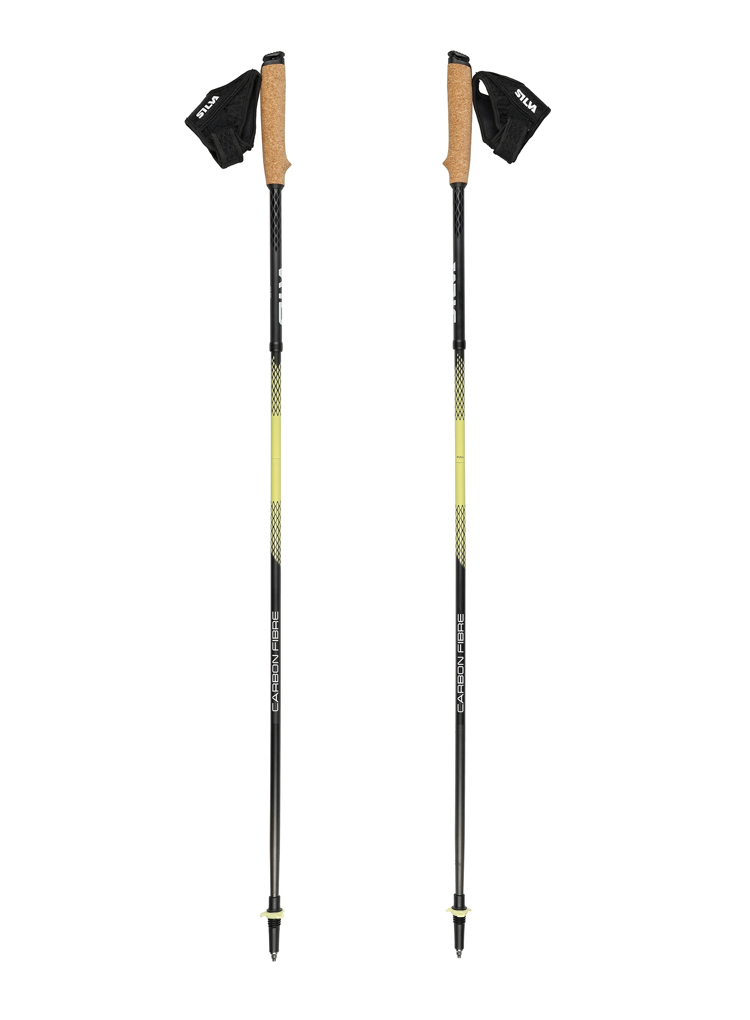 Палиці для бігу Silva Running Poles Carbon Z Fixed