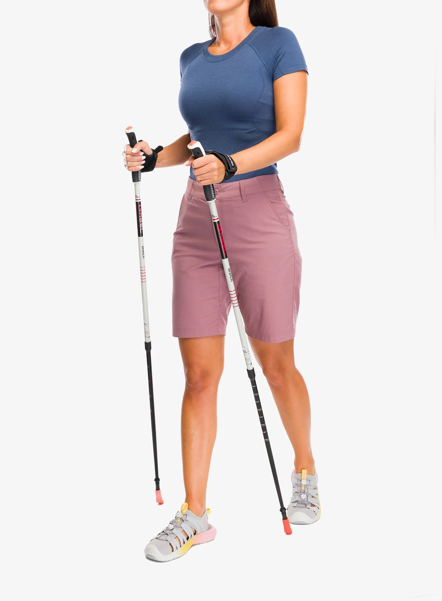 Палиці для скандинавської ходьби Gabel Stretch Ice
