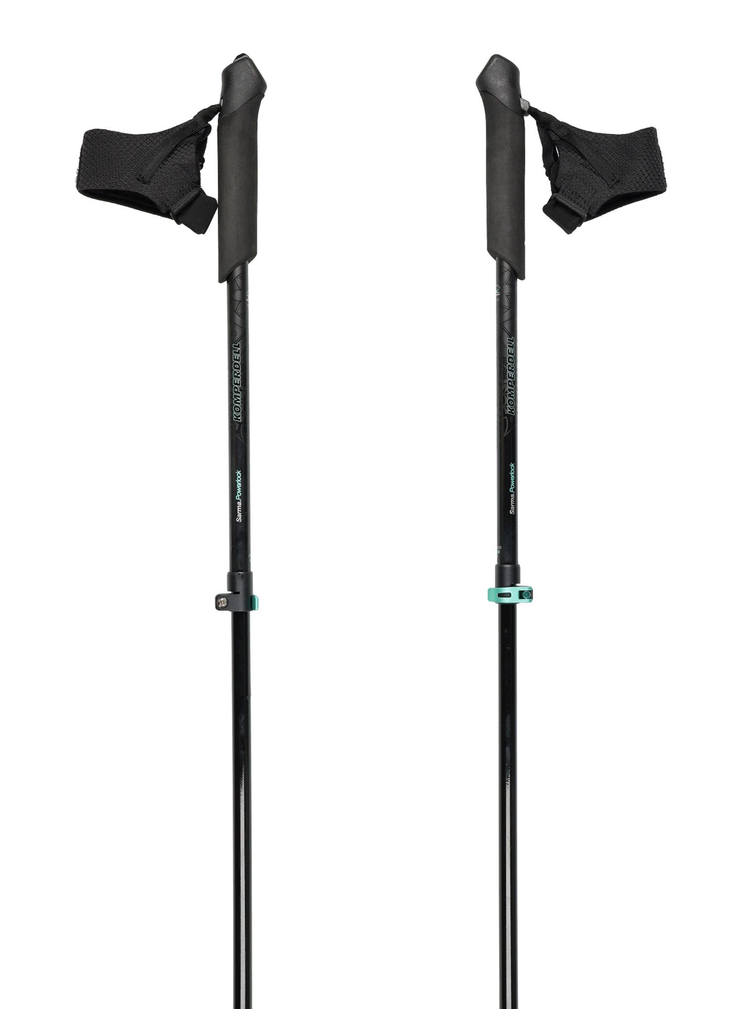 Палиці для скандинавської ходьби Komperdell Sarma Powerlock - black