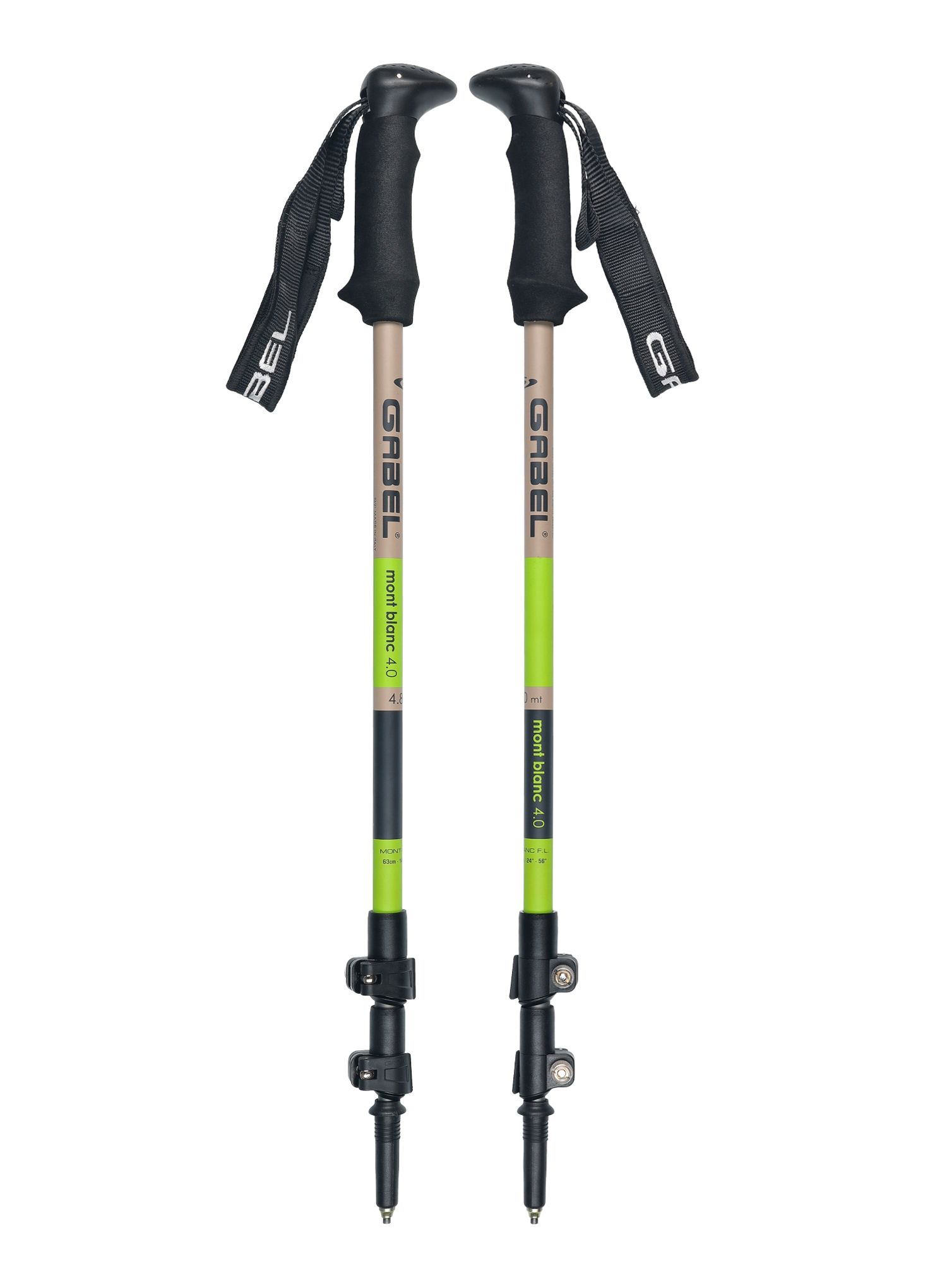 Палиці алюмінієві Gabel Mont Blanc 4.0 - green