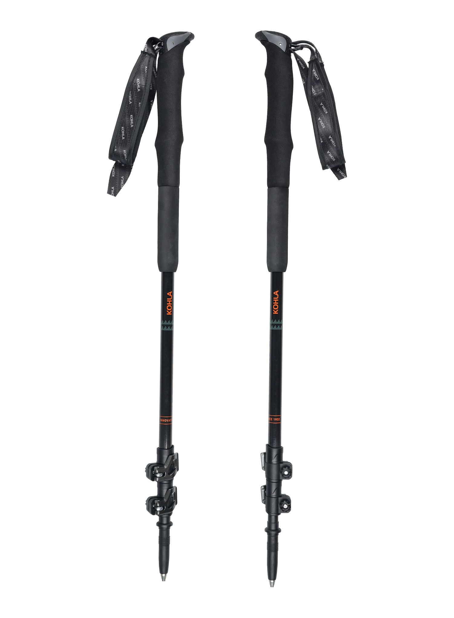 Трекінгові палиці Kohla Alpinist - black/orange