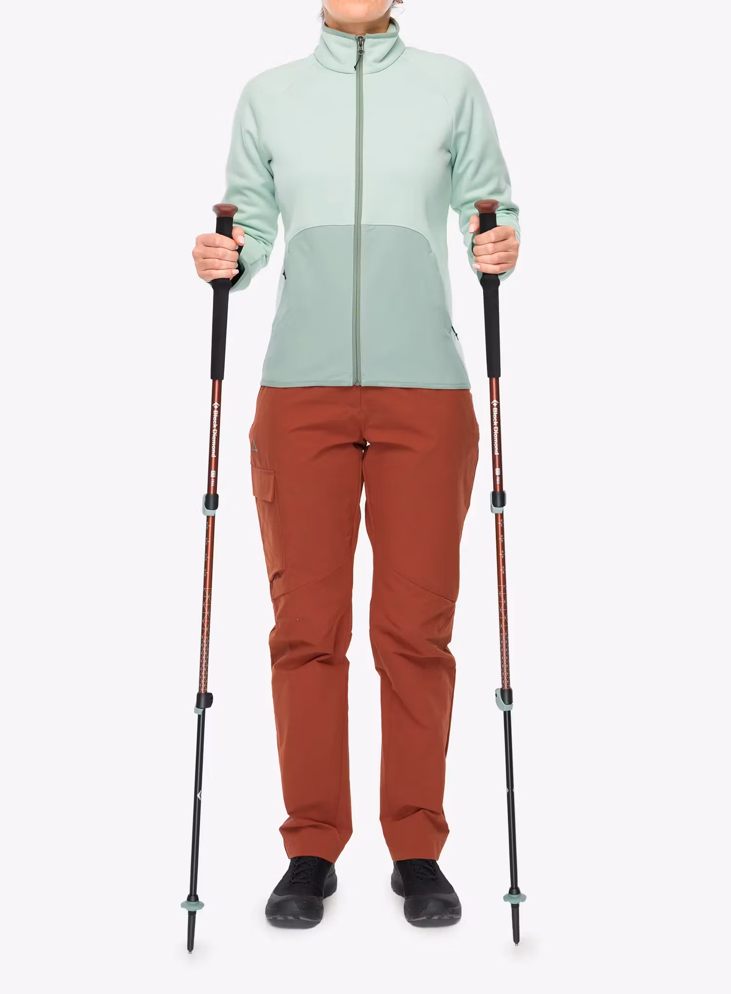 Трекінгові палиці Black Diamond Trail Trekking Poles - iron red