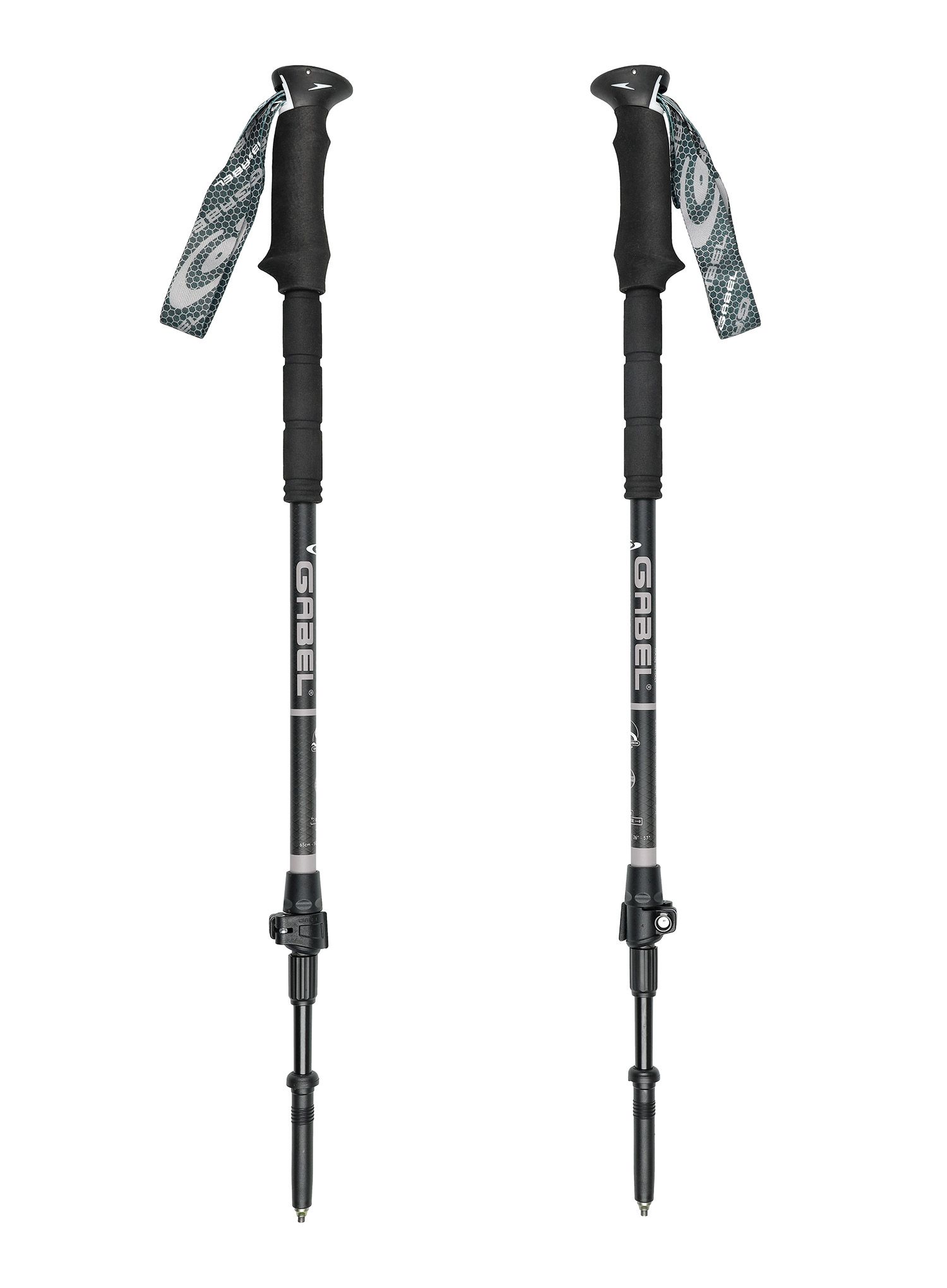 Трекінгові палиці Gabel Escape Carbon XT Tour AI - black