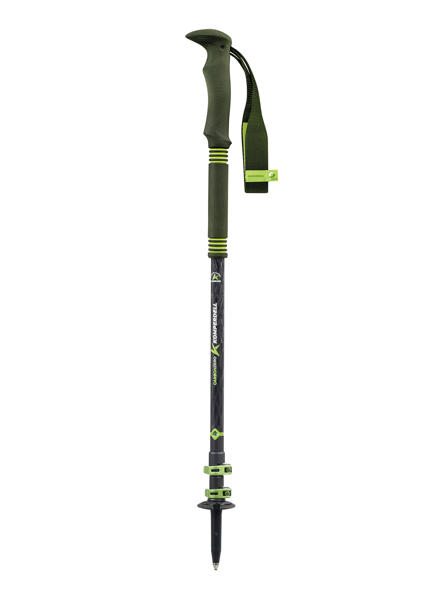 Трекінгові палиці Komperdell Carbon Pro Zero - green