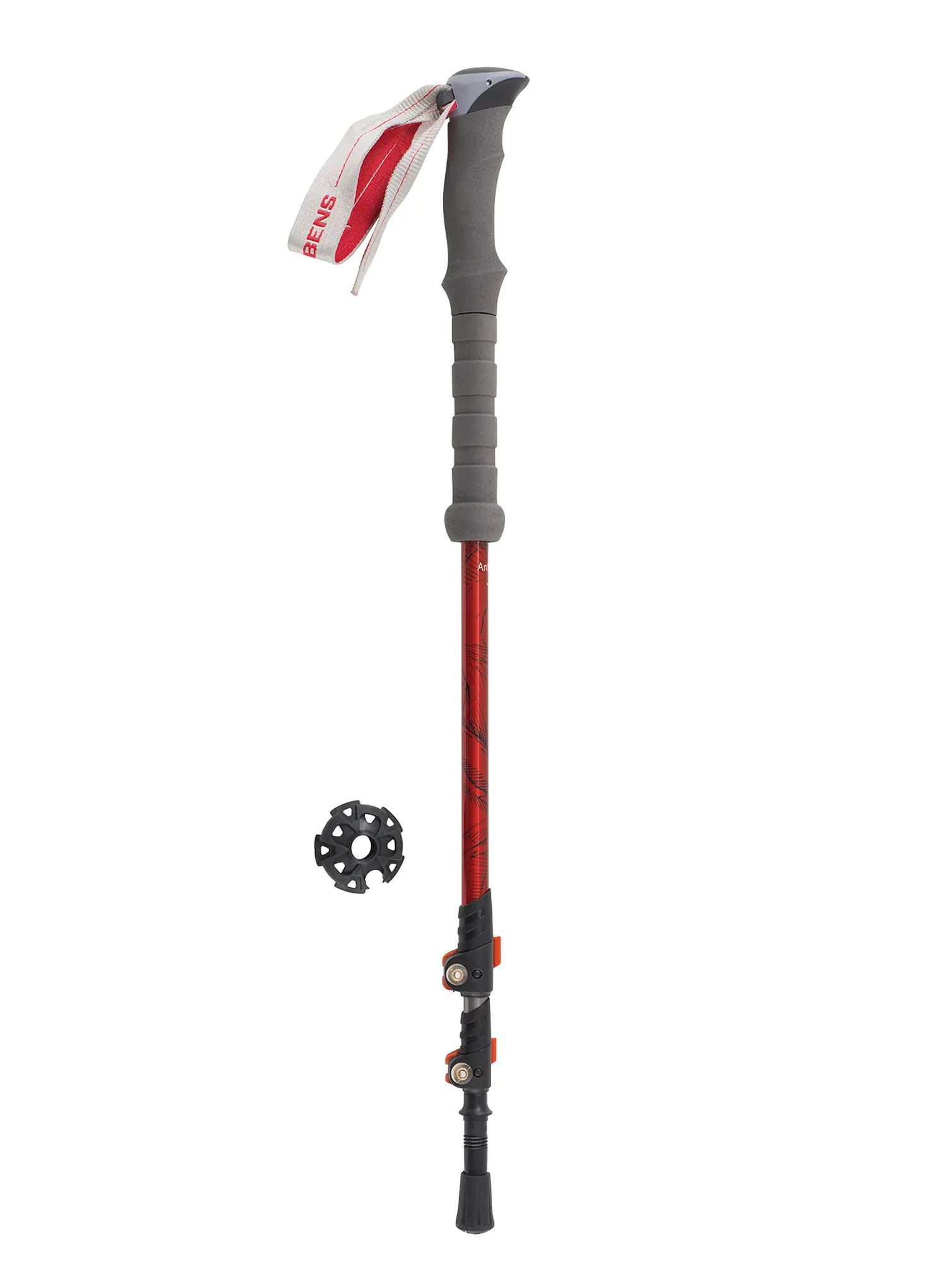 Трекінгові палиці Robens Grasmere T7 - red