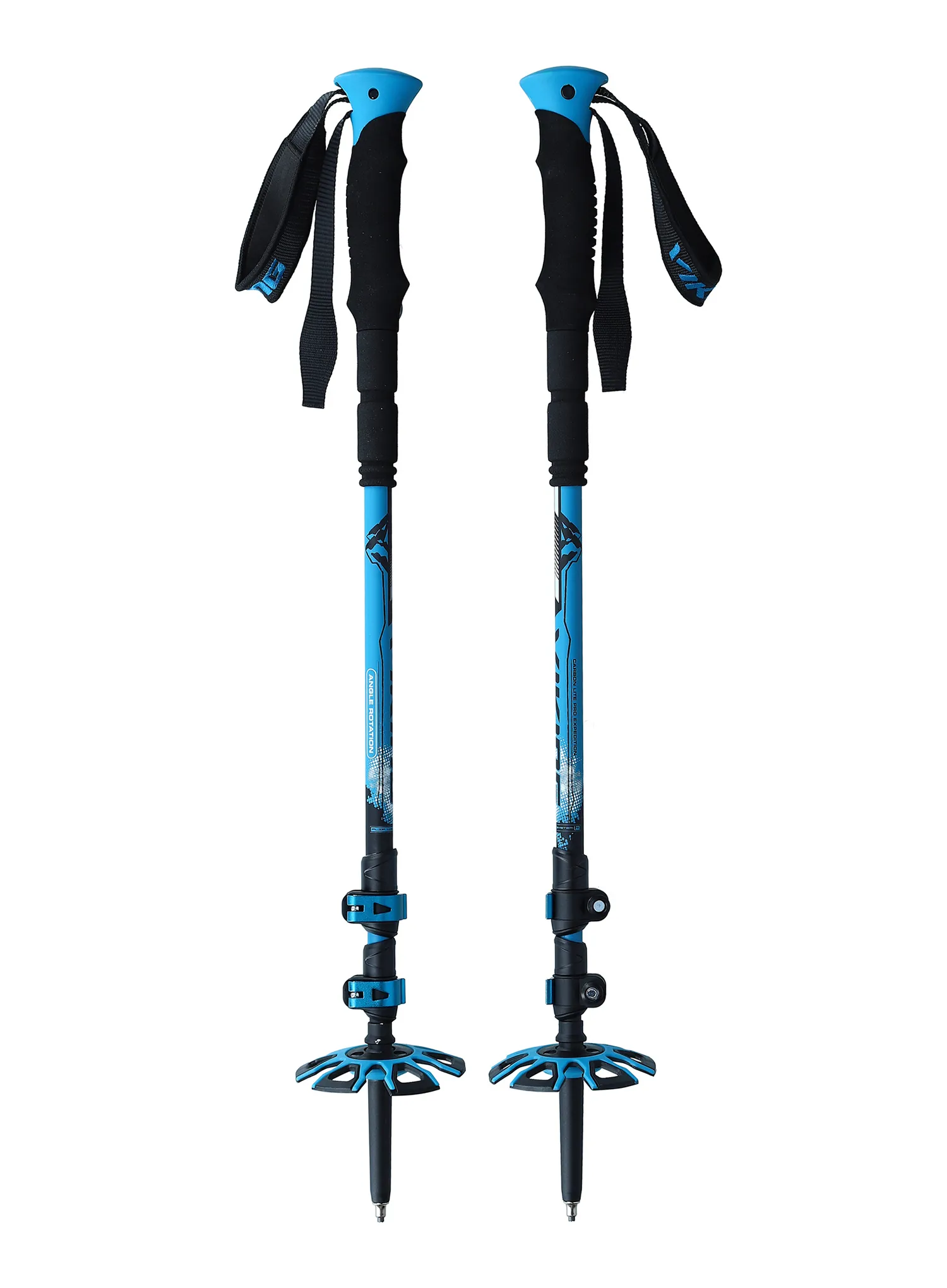 Трекінгові палиці Viking Vario Tour Trekking - blue