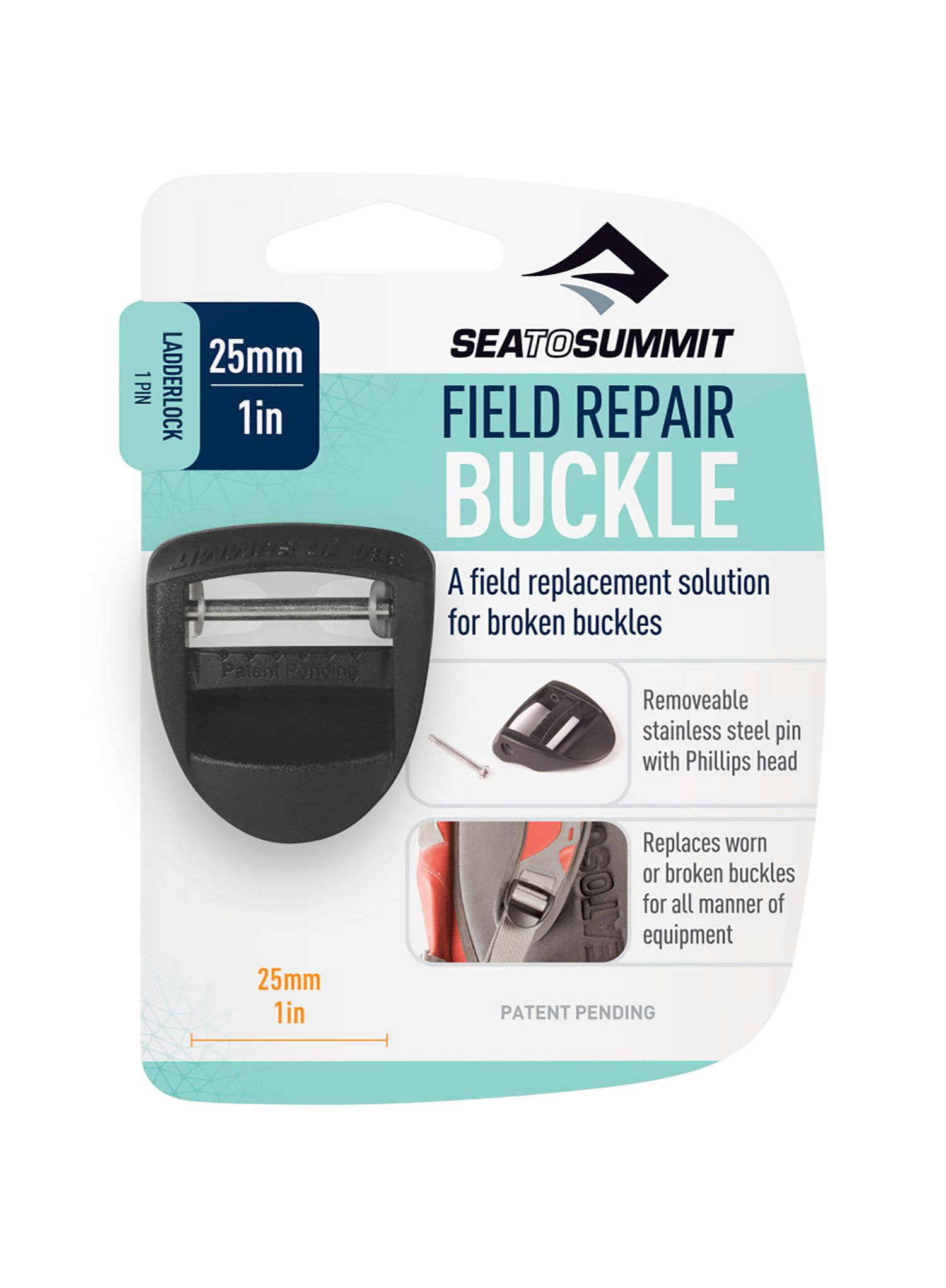 Фастекс Sea To Summit Field Repair Buckle 25mm
