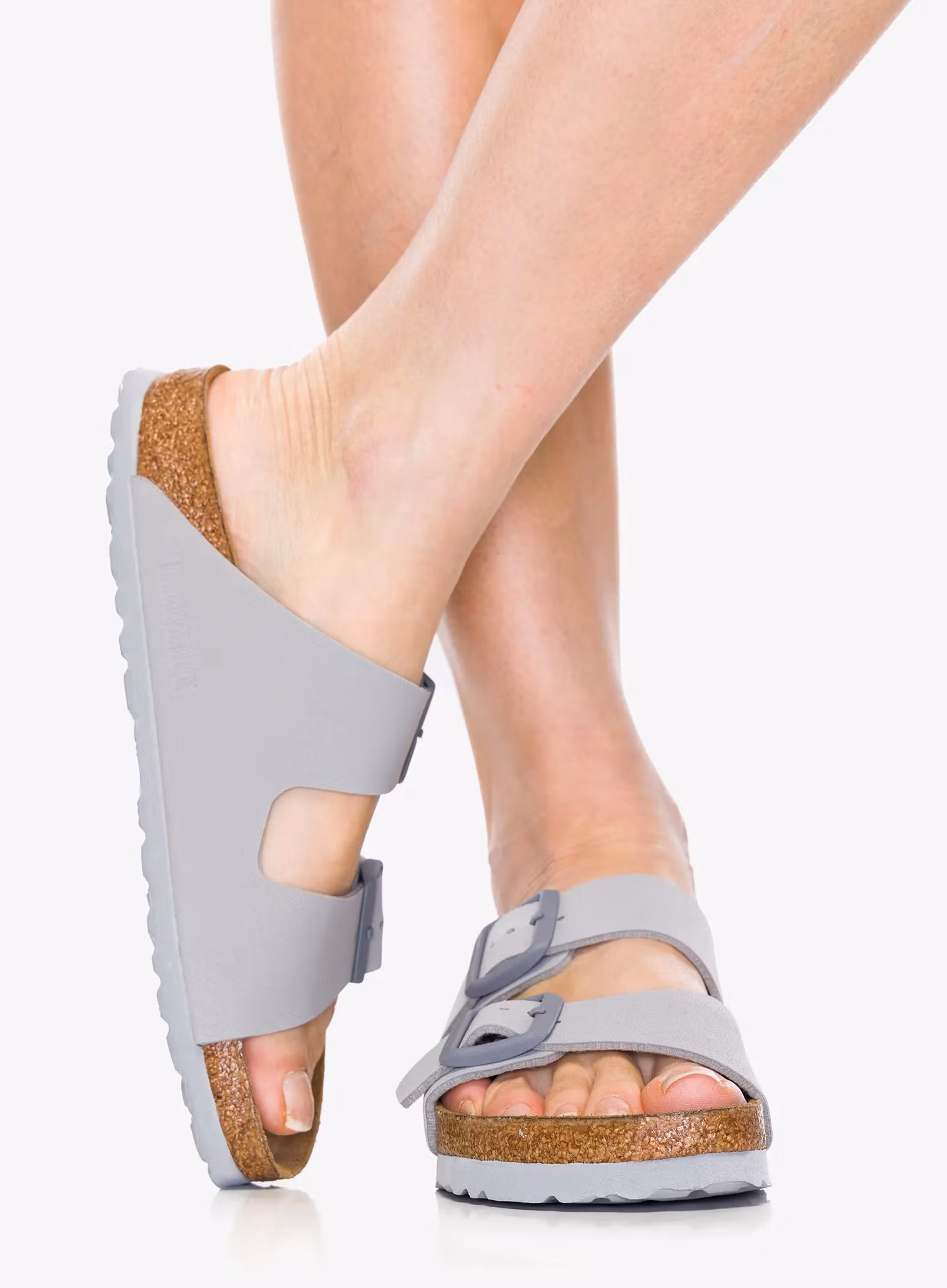 Шльопанці жіночі Birkenstock Arizona Birko-Flor - stone coin