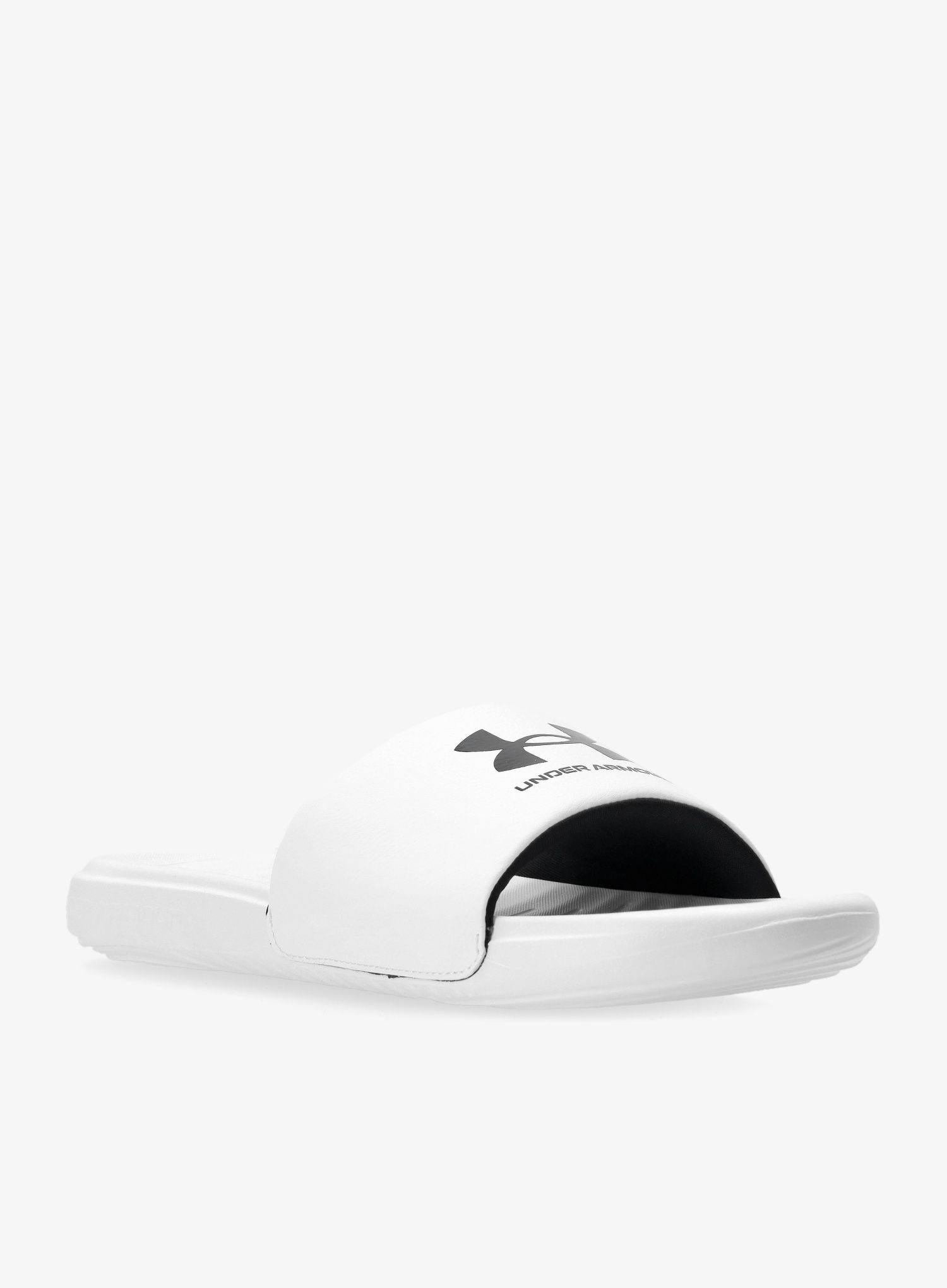 Шльопанці Under Armour Ansa Fix SL - white/white/black