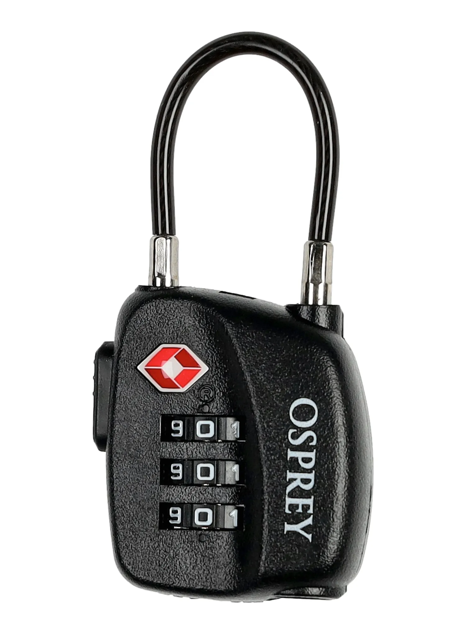 Навісний замок Osprey TSA 3 Dial Cable Lock - black