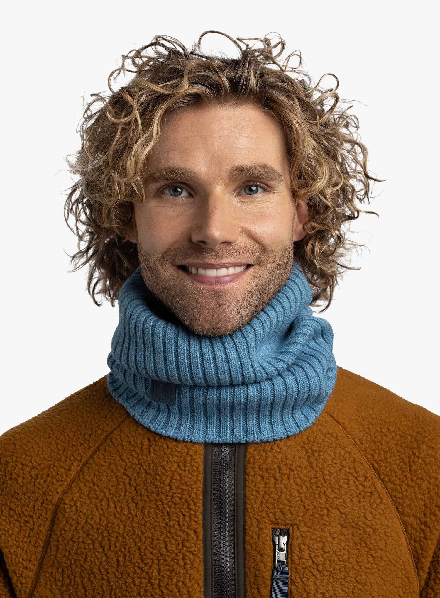 Пов'язка Buff Knitted Neckwarmer Norval - water