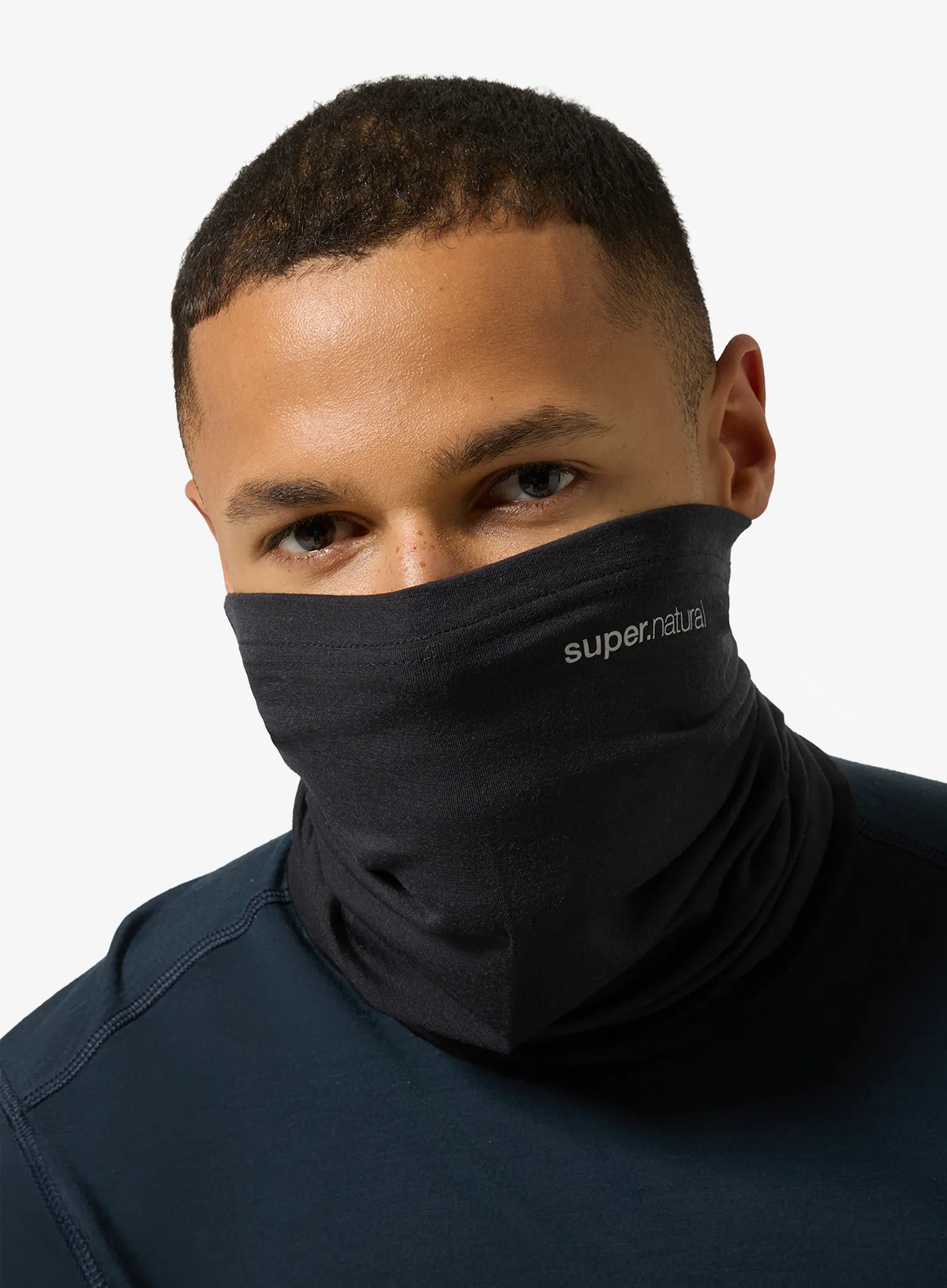 Пов'язка Super.natural Wanderlust Neckwarmer - jet black