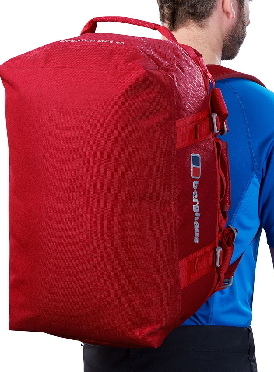 Сумка для подорожей Berghaus Expedition Mule 40 - dark red/red