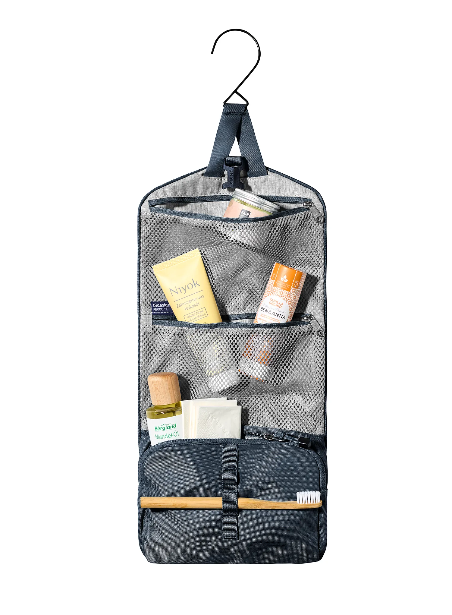 Косметичка Deuter Wash Bag I - black/black