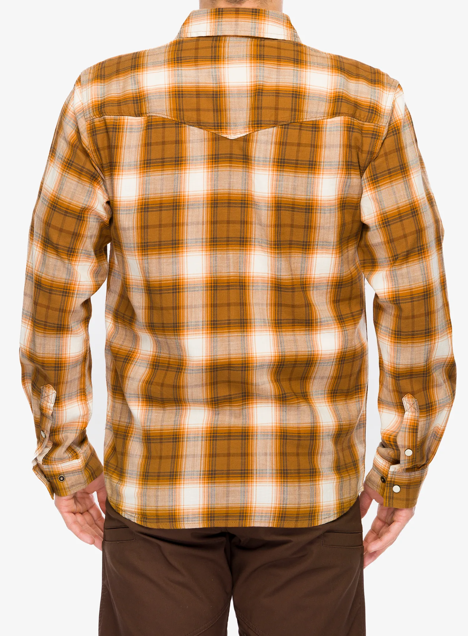 Сорочка Carhartt Snap-Front Plaid Shirt - carhartt brown