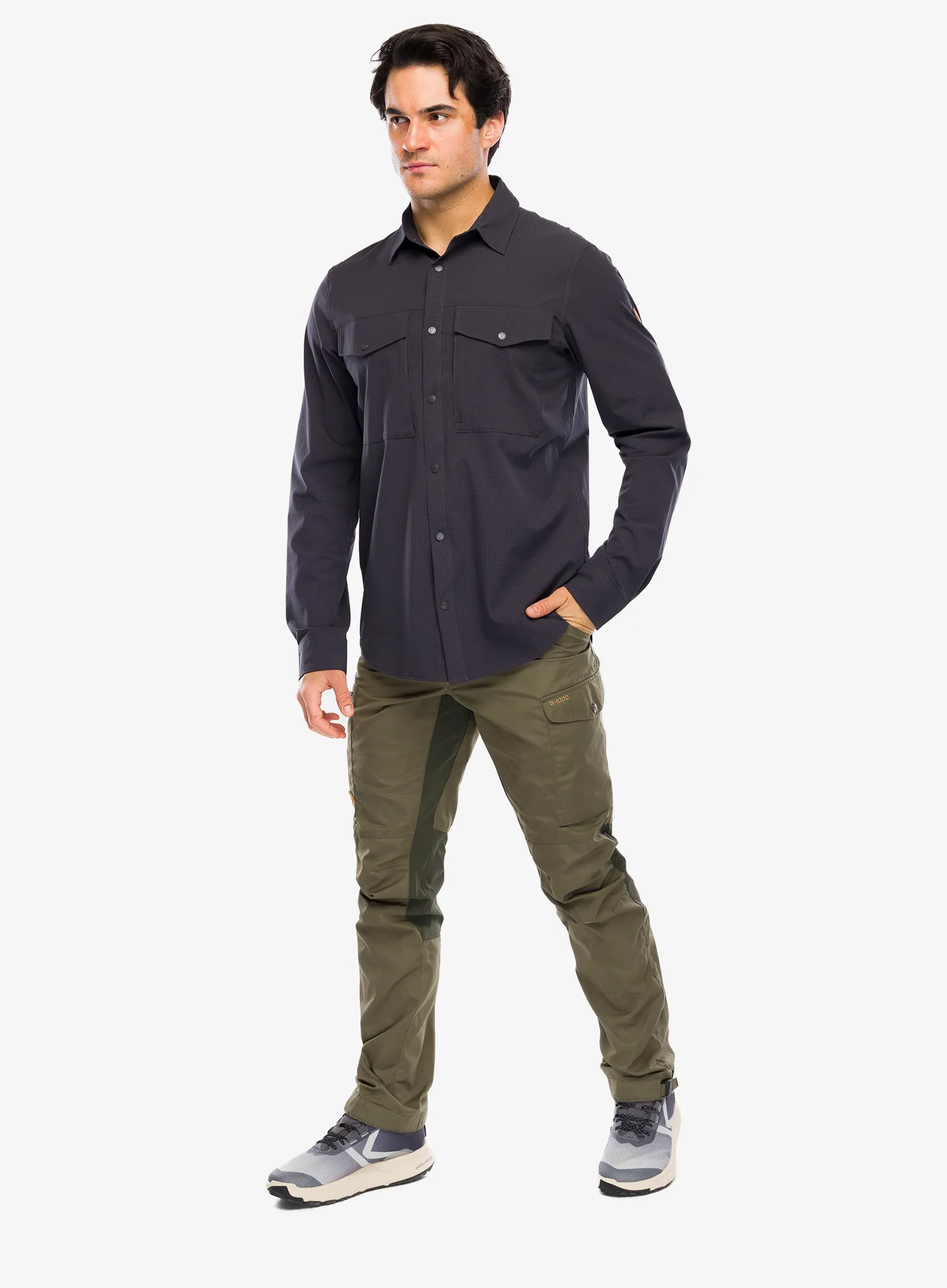 Сорочка Fjallraven Abisko Trekking Shirt - dark grey