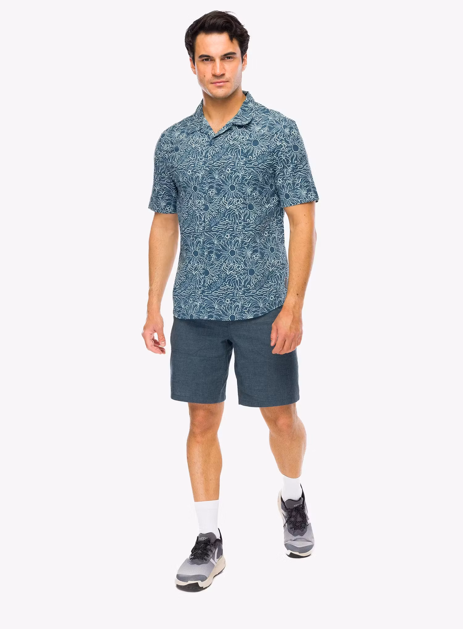 Сорочка Royal Robbins Salathe Sun Shirt S/S - orion blue solar pt