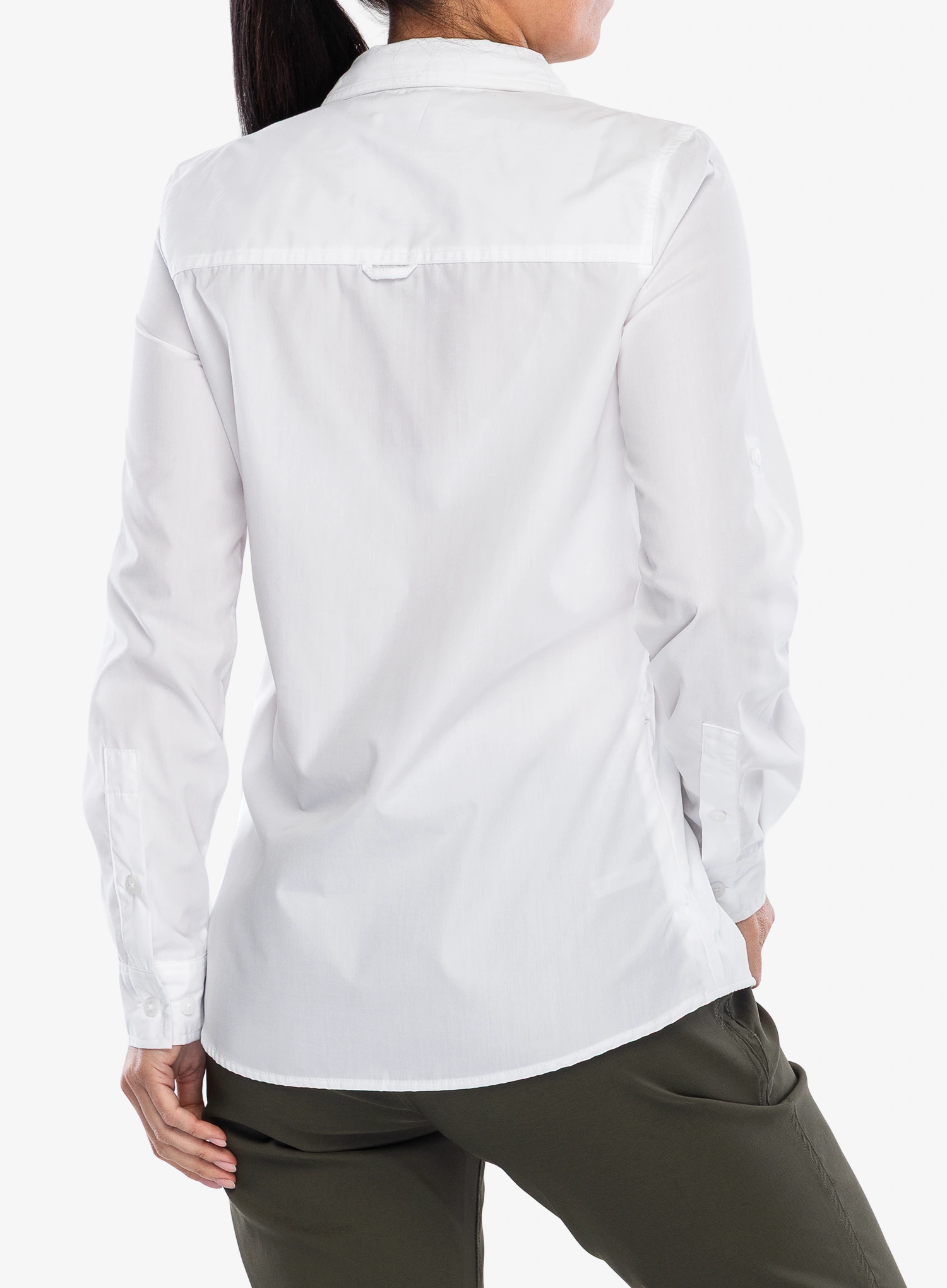 Сорочка від комарів жіноча Craghoppers Kiwi III Long Sleeved Shirt - white