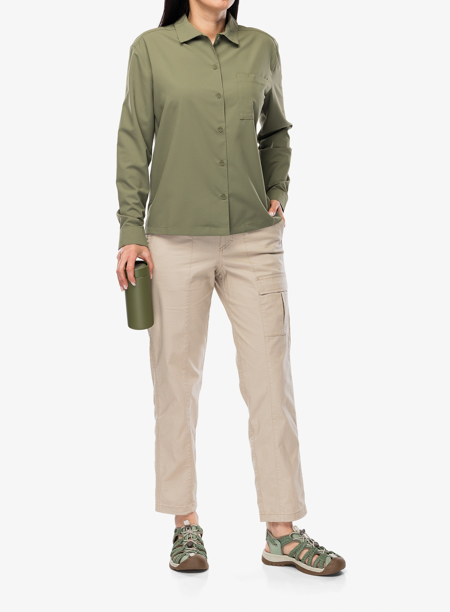 Сорочка від комарів жіноча Royal Robbins Expedition III L/S - fiddlehead