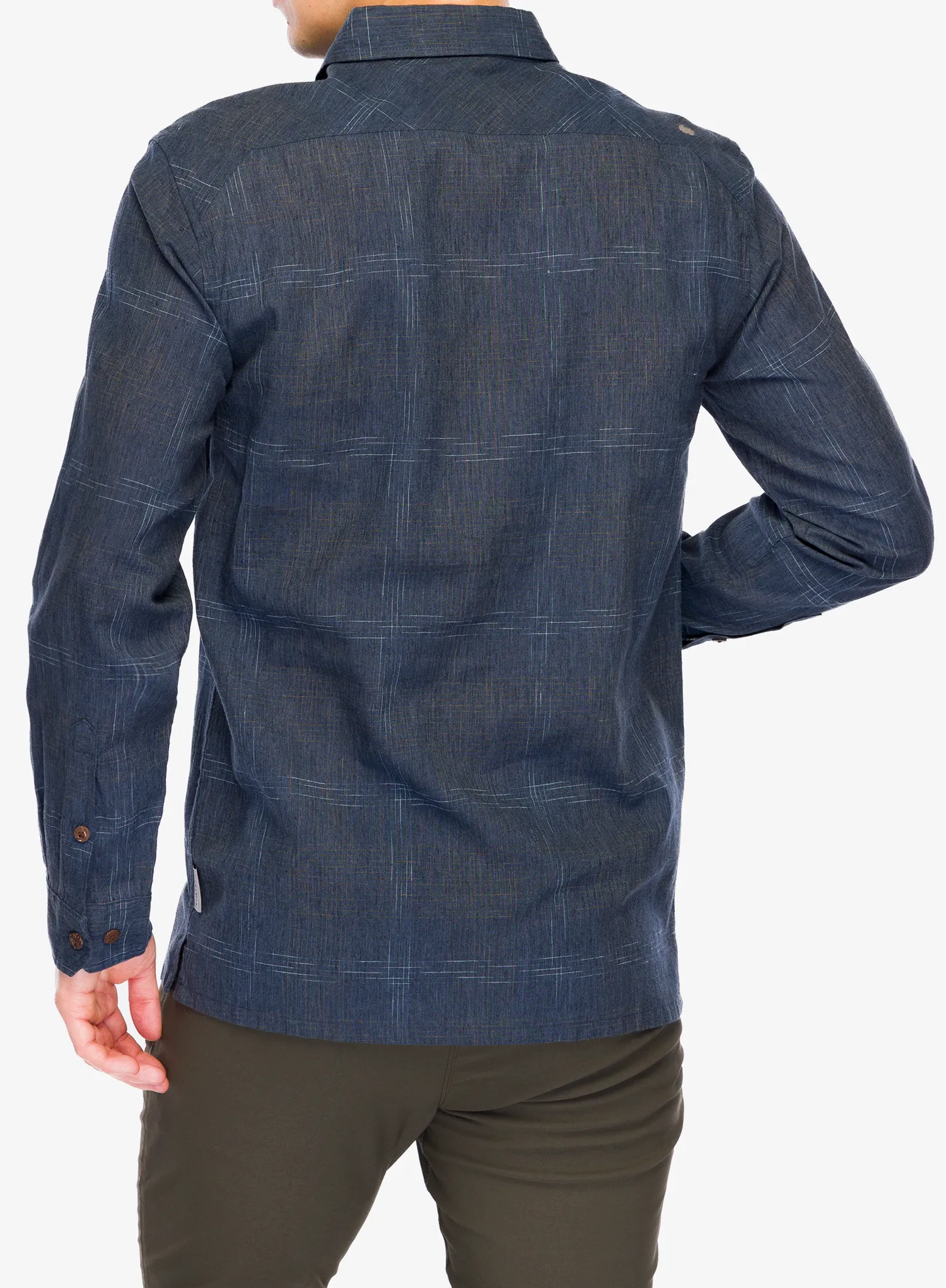 Сорочка Royal Robbins Hempline Spaced LS - collins blue