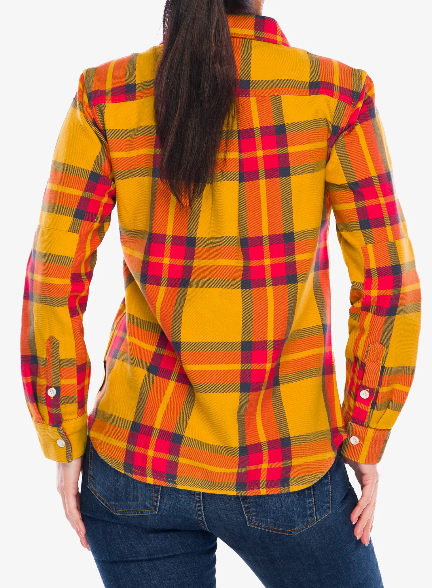 Сорочка жіноча Black Diamond Project Twill LS Shirt - amber/coral red