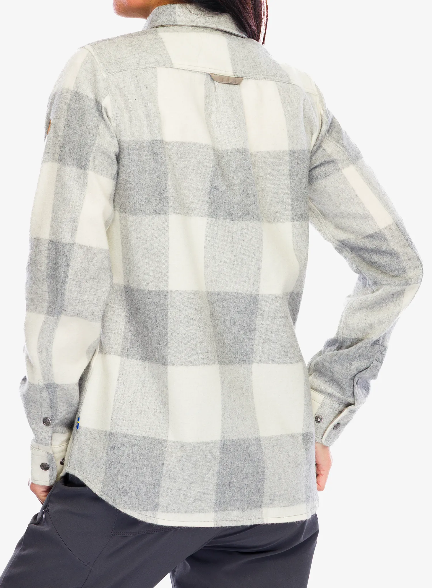 Сорочка жіноча Fjallraven Canada Shirt - fog/chalk white
