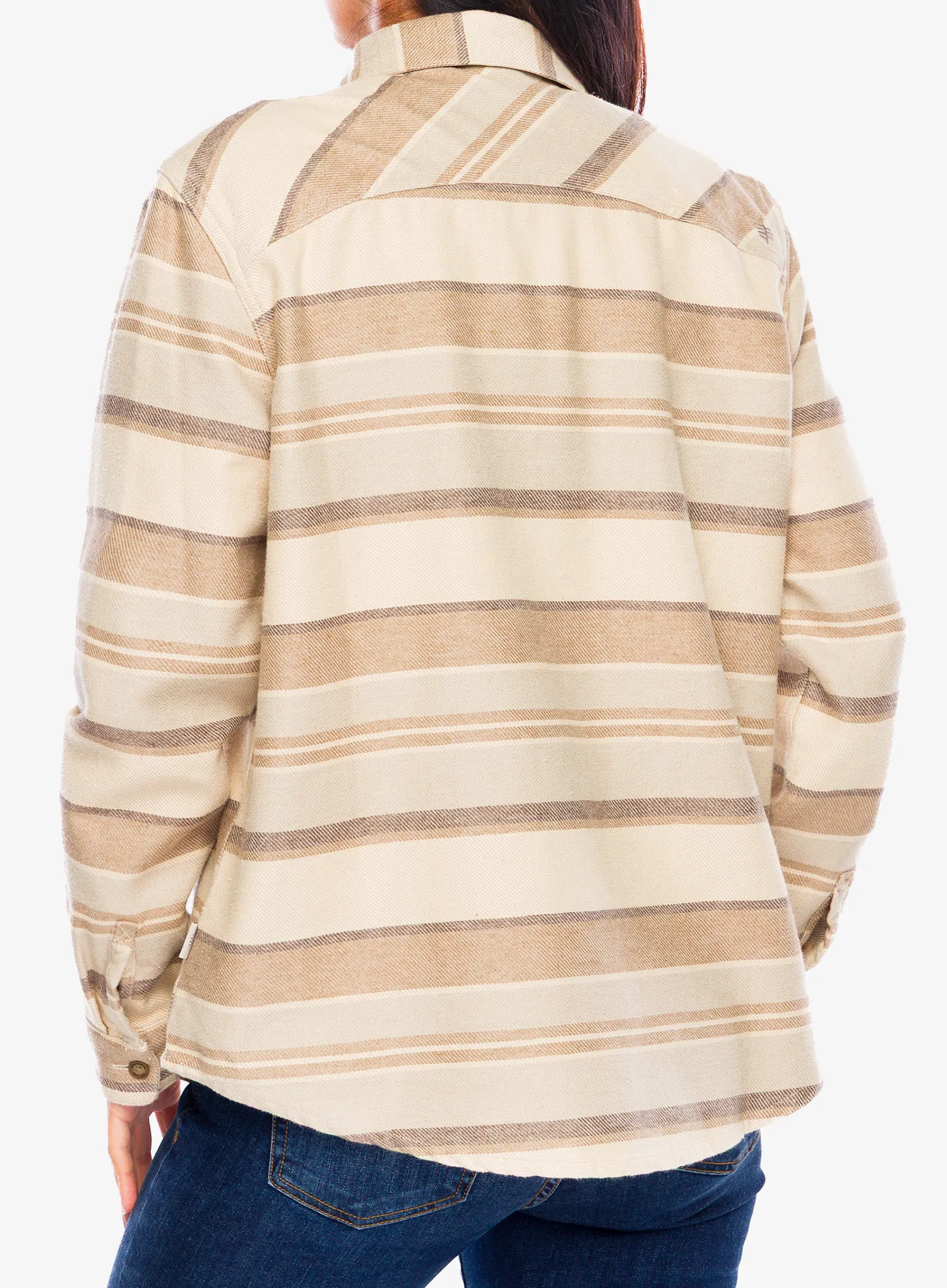 Сорочка жіноча Royal Robbins Clouds Rest Hemp LS - chalk pacific crest str