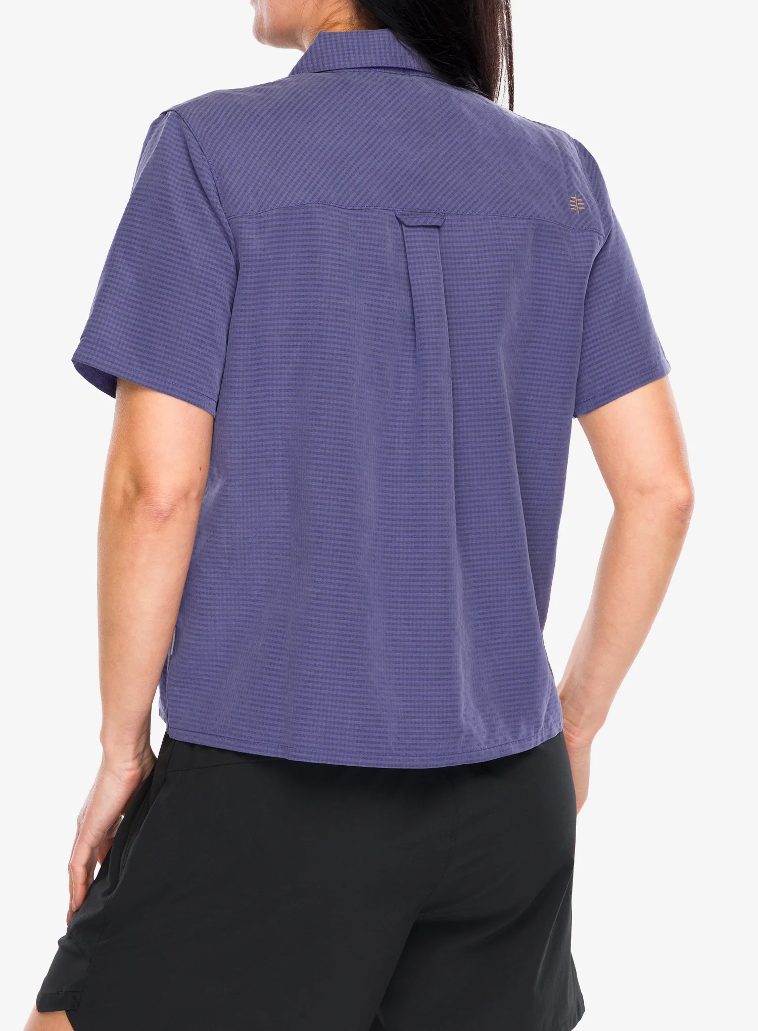 Сорочка жіноча Royal Robbins Desert Pucker S/S - future dusk