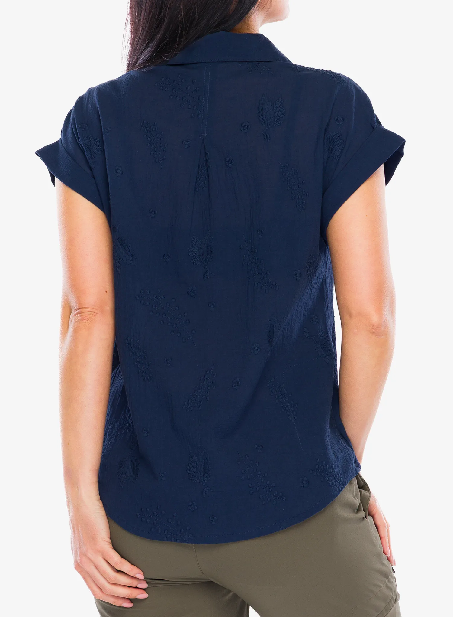 Сорочка жіноча Royal Robbins Oasis S/S - navy