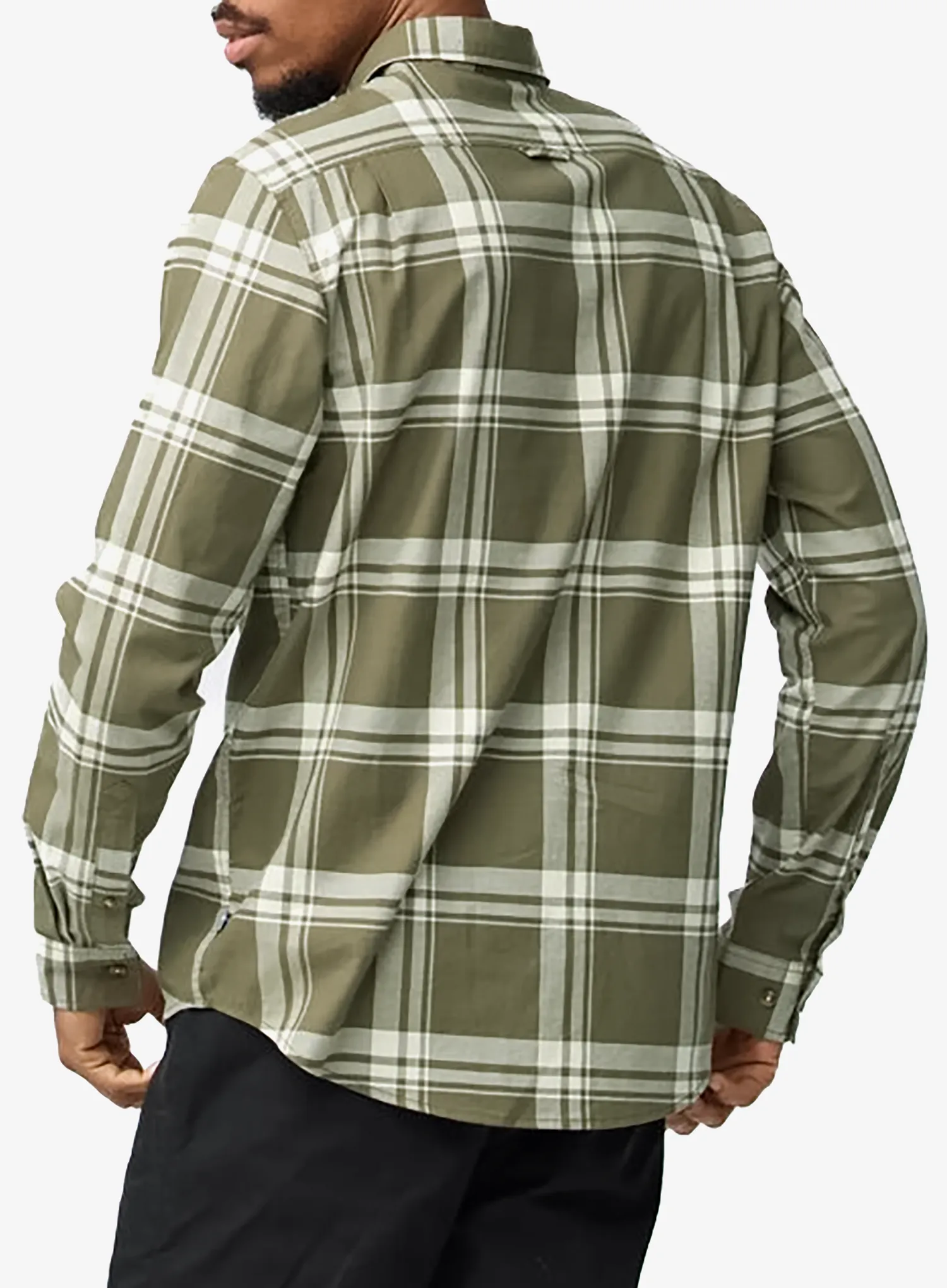 Сорочка Fjallraven Ovik Lite Flannel Shirt - laurel green/chalk white