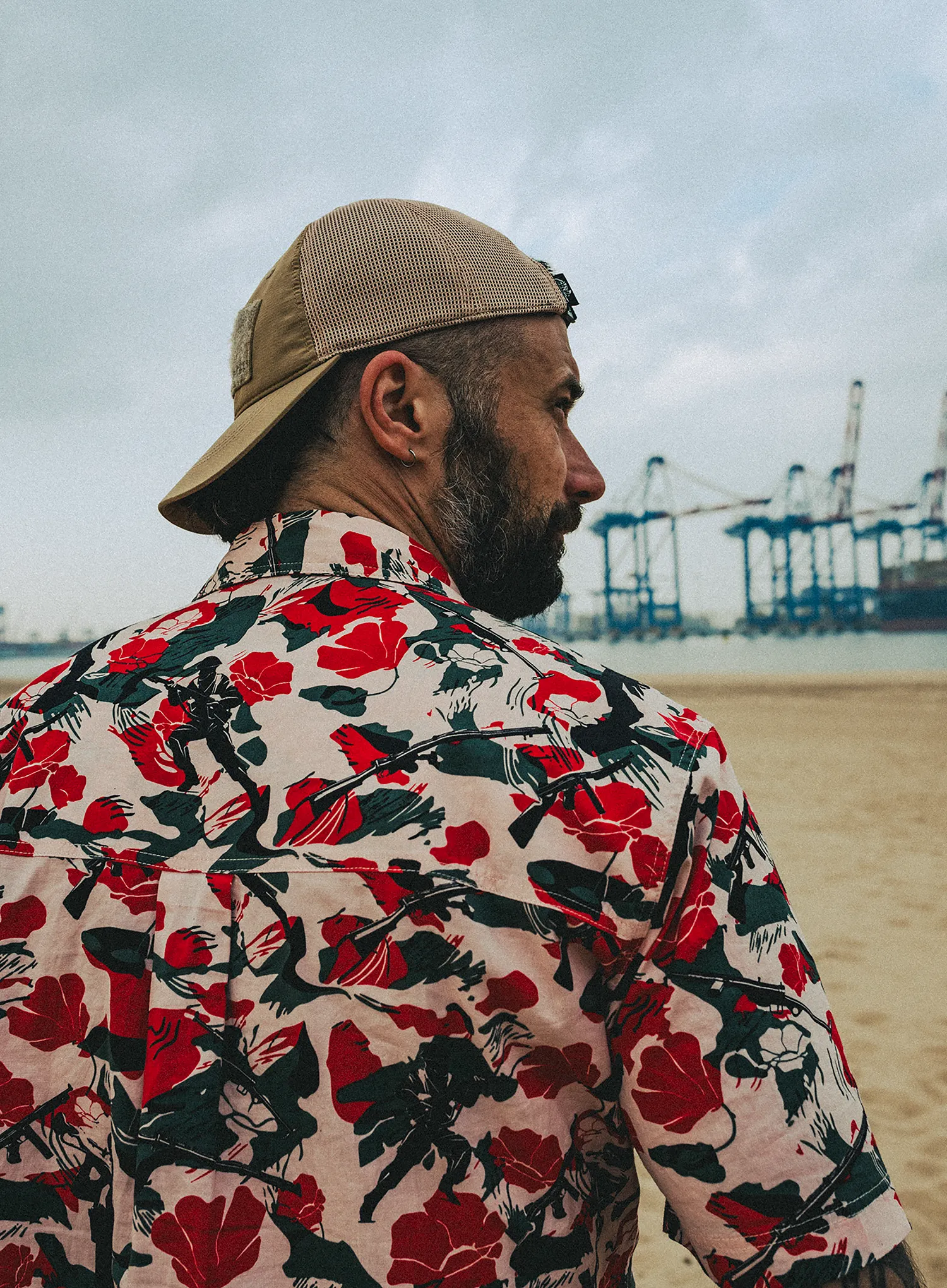 Сорочка Helikon-Tex Tactical Hawaiian Short Sleeve - cassino