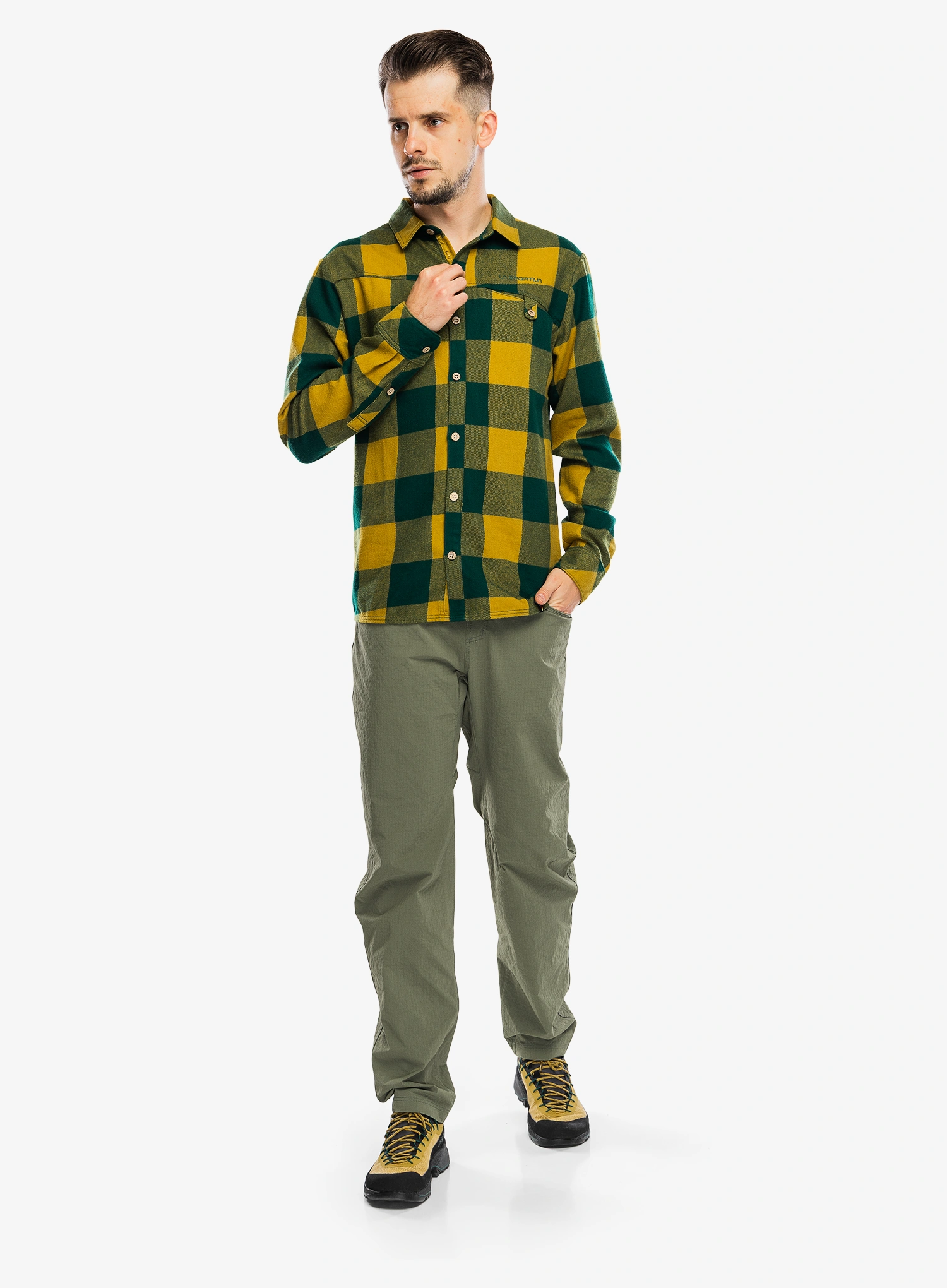 Сорочка La Sportiva Rambler Flannel Shirt - jungle