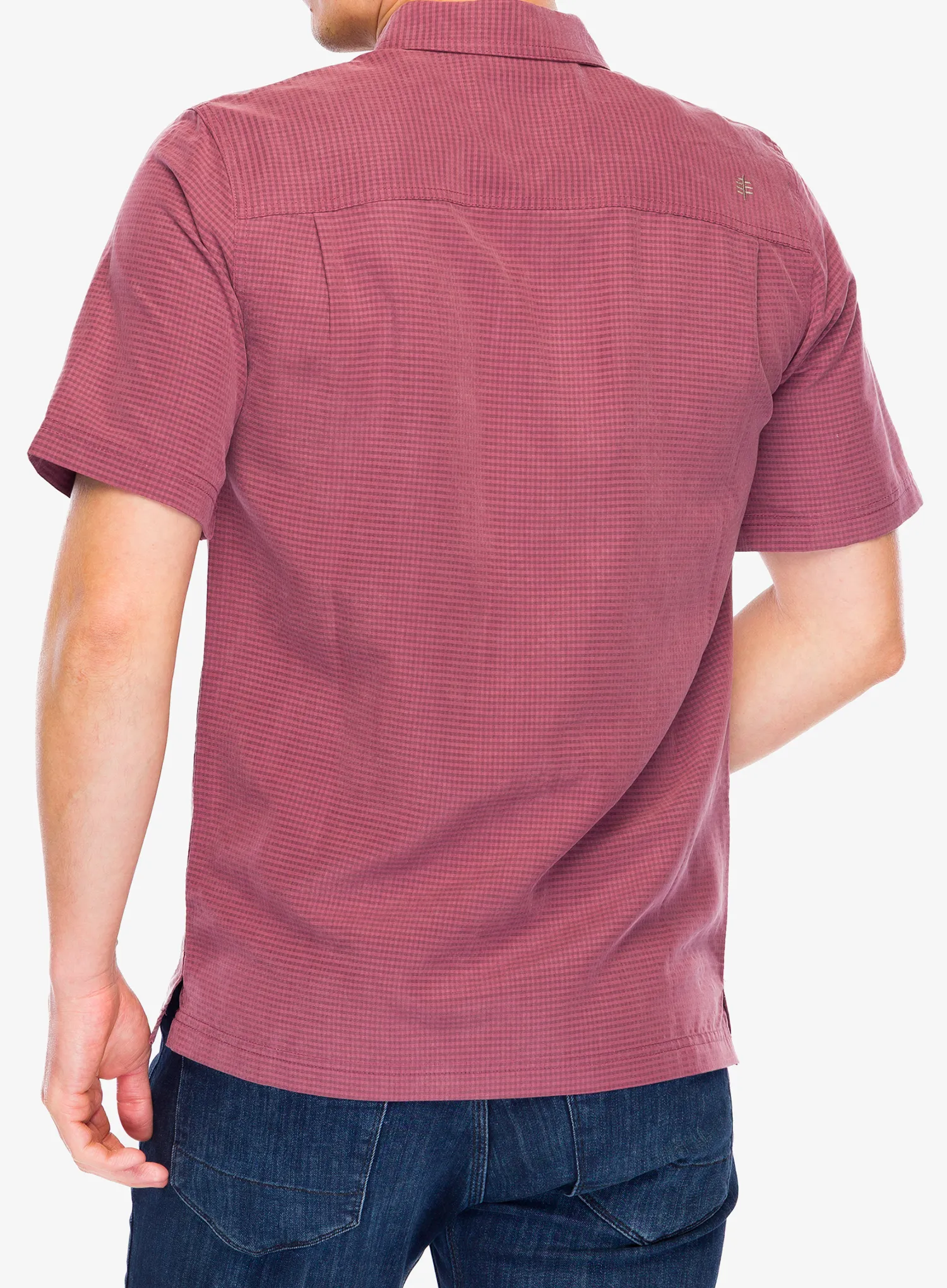 Сорочка Royal Robbins Mojave Pucker Dry SS - wild rhubarb