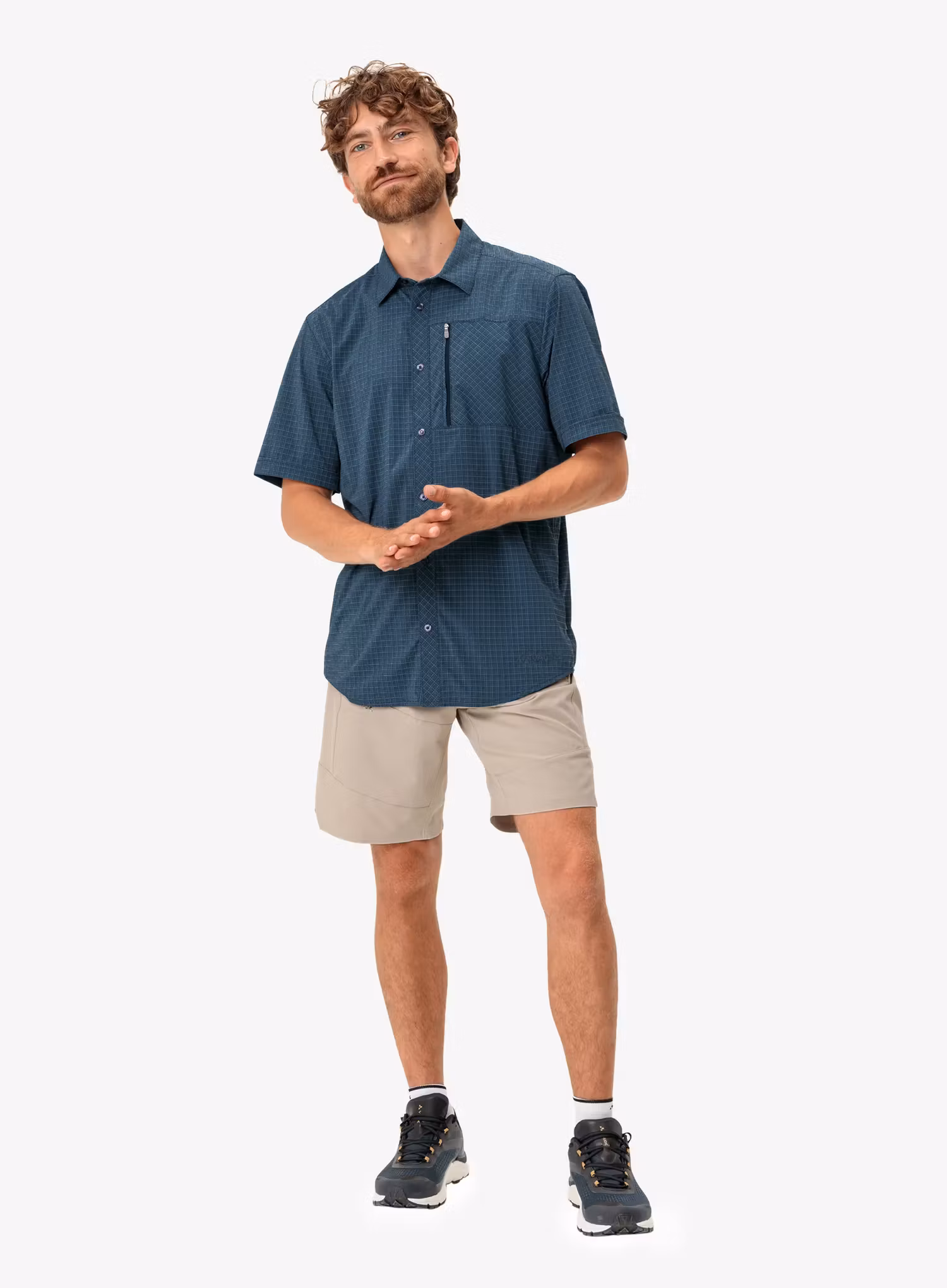 Сорочка Vaude Seiland Shirt IV - dark sea