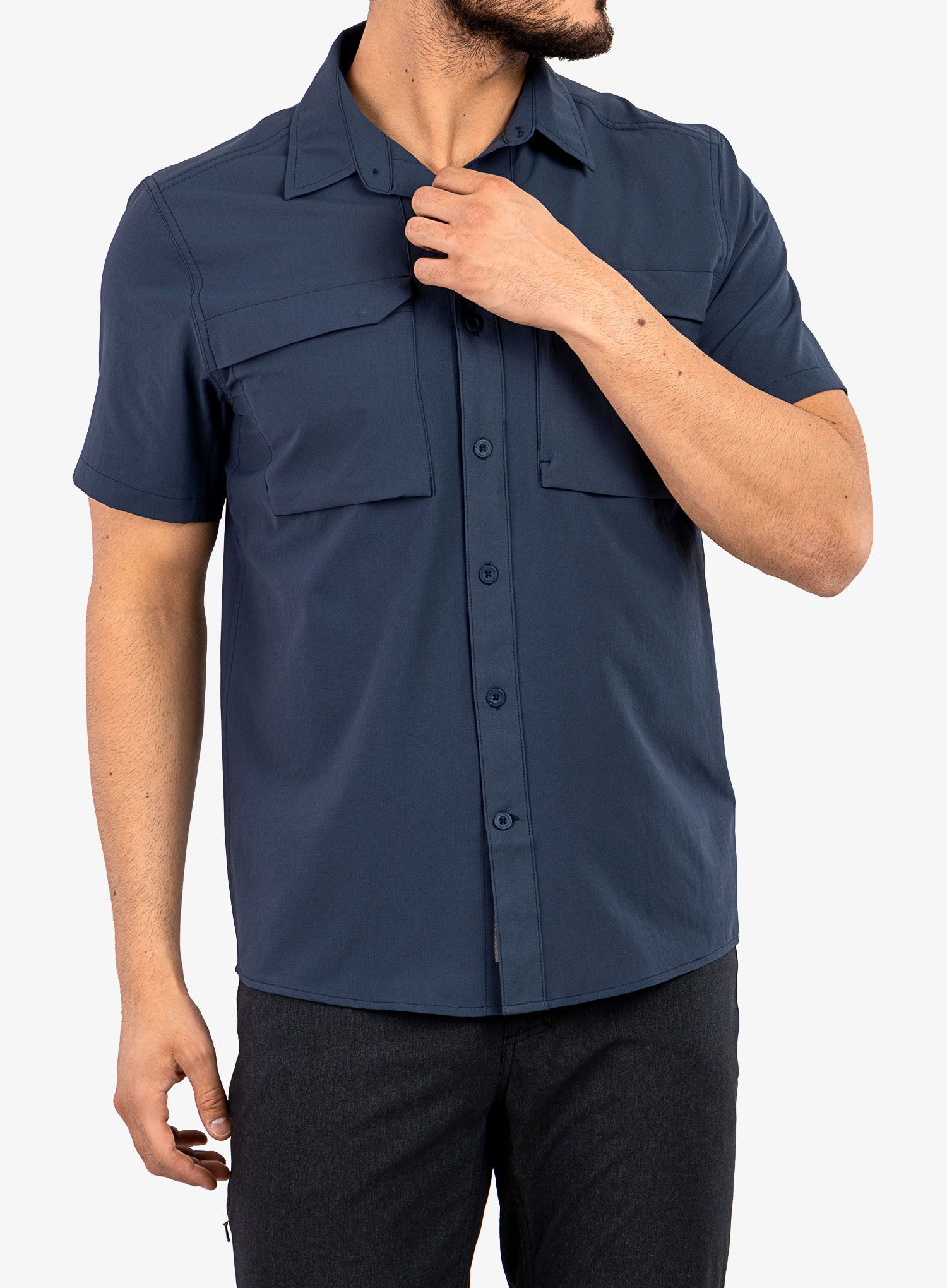 Сорочка Royal Robbins Expedition Pro S/S - navy