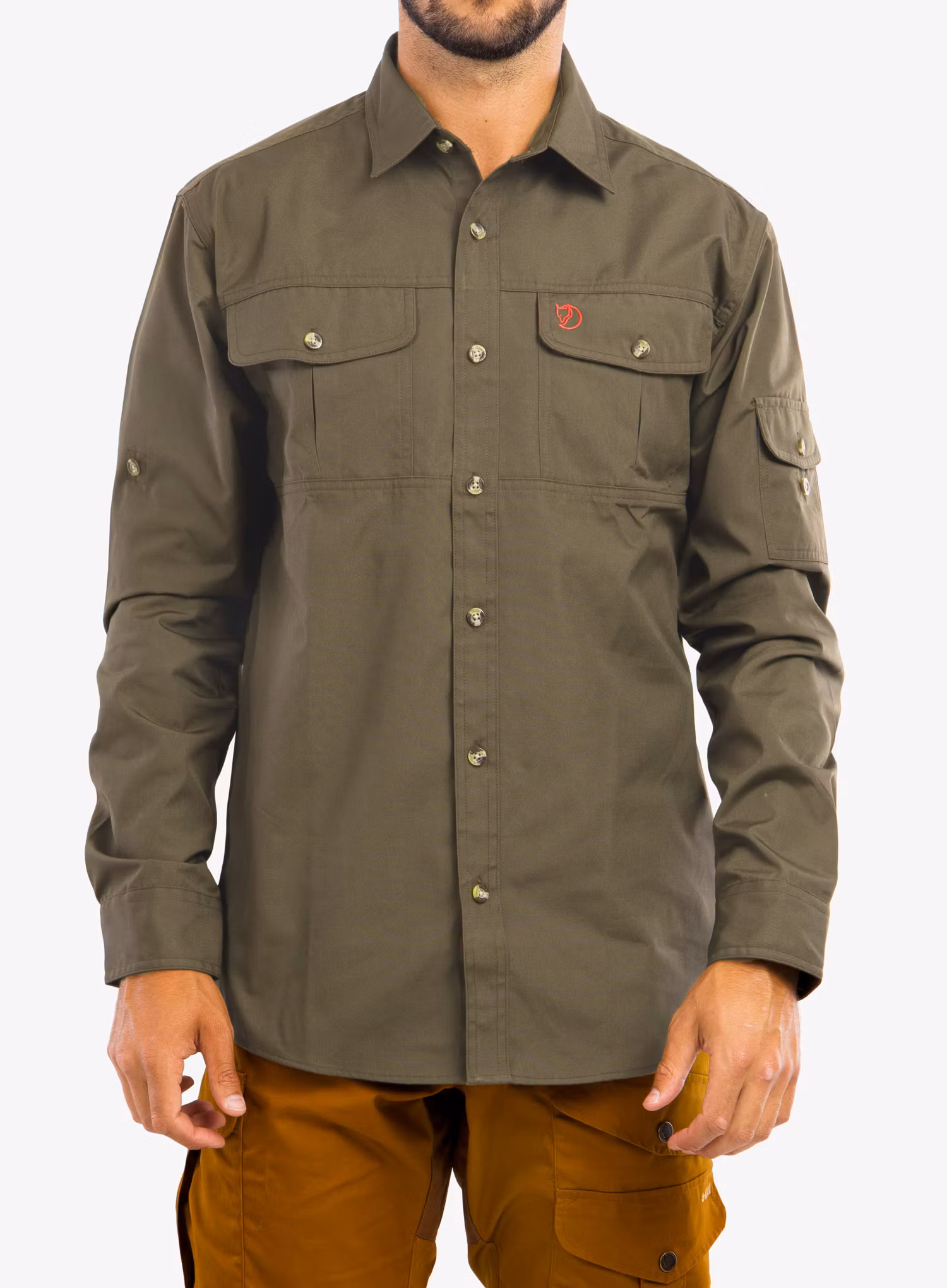 Сорочка Fjallraven Singi Trekking Shirt LS - dark olive