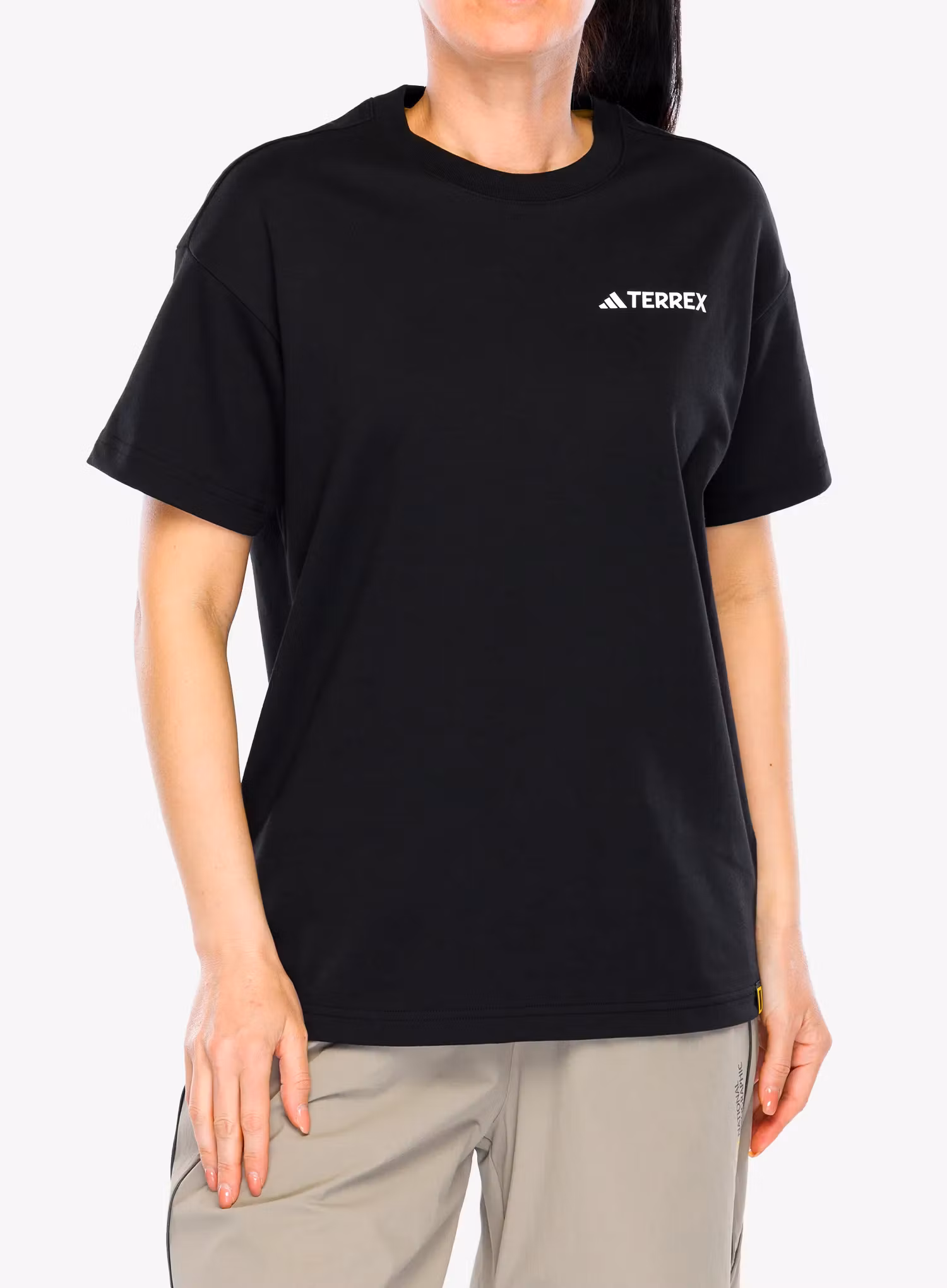 Футболка бавовняна adidas TERREX Nat Geo UF AEROREADY Graphic T-Shirt - black