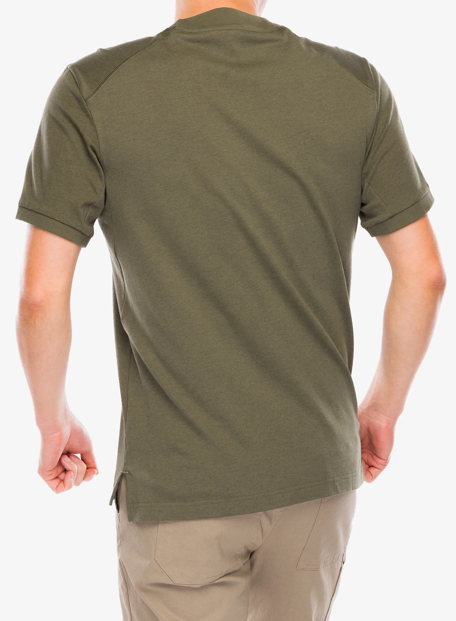 Футболка бавовняна adidas TERREX Xploric Logo SS Tee - olive strata