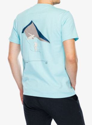 Футболка бавовняна Berghaus Grappled SS Tee - arctic