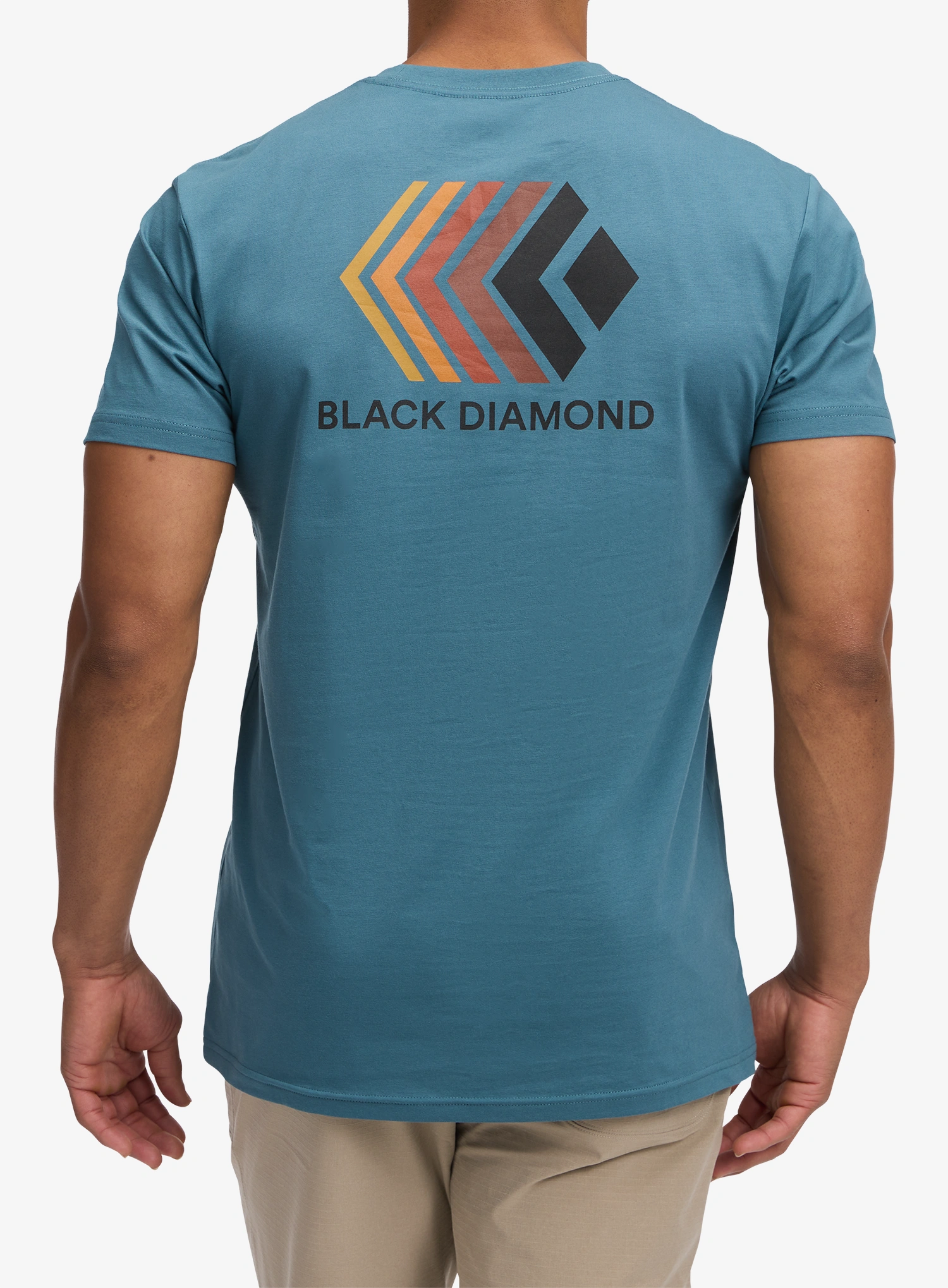 Футболка бавовняна Black Diamond Faded SS Tee - creek blue