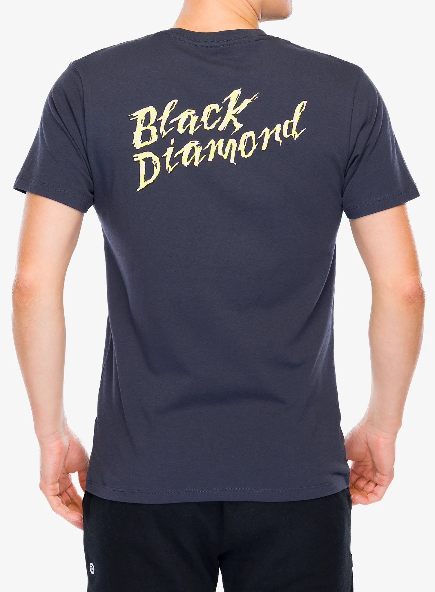 Футболка бавовняна Black Diamond Shredded SS Tee - charcoal
