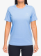 Футболка жіноча Arcteryx Kragg SL Cotton Emblem Crew SS - glacial